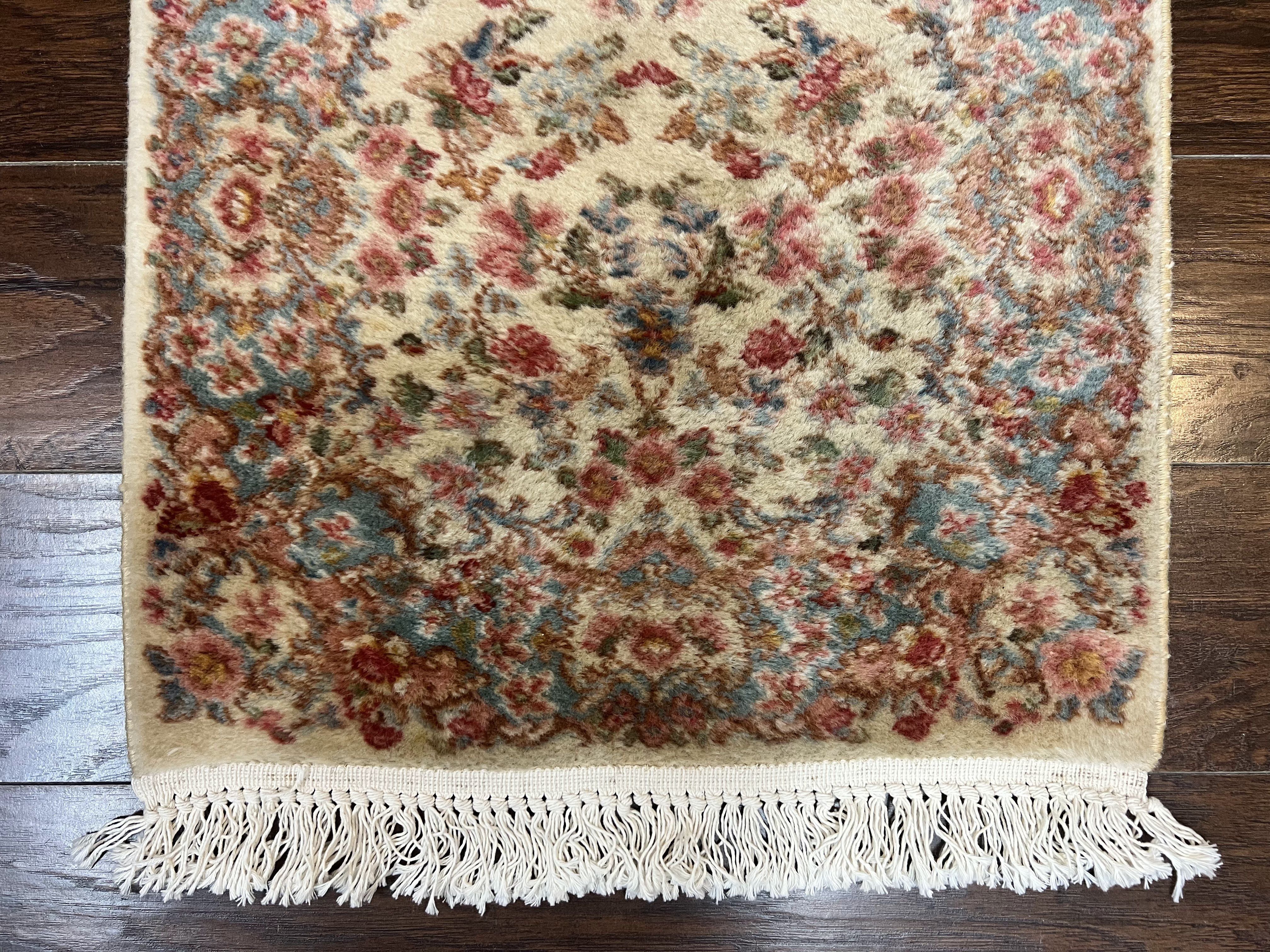 Karastan Runner Rug 2 x 12, Karastan Kirman #788, Wool Discontinued Vintage Original 700 Series Karastan, Rare Karastan Runner - Jewel Rugs