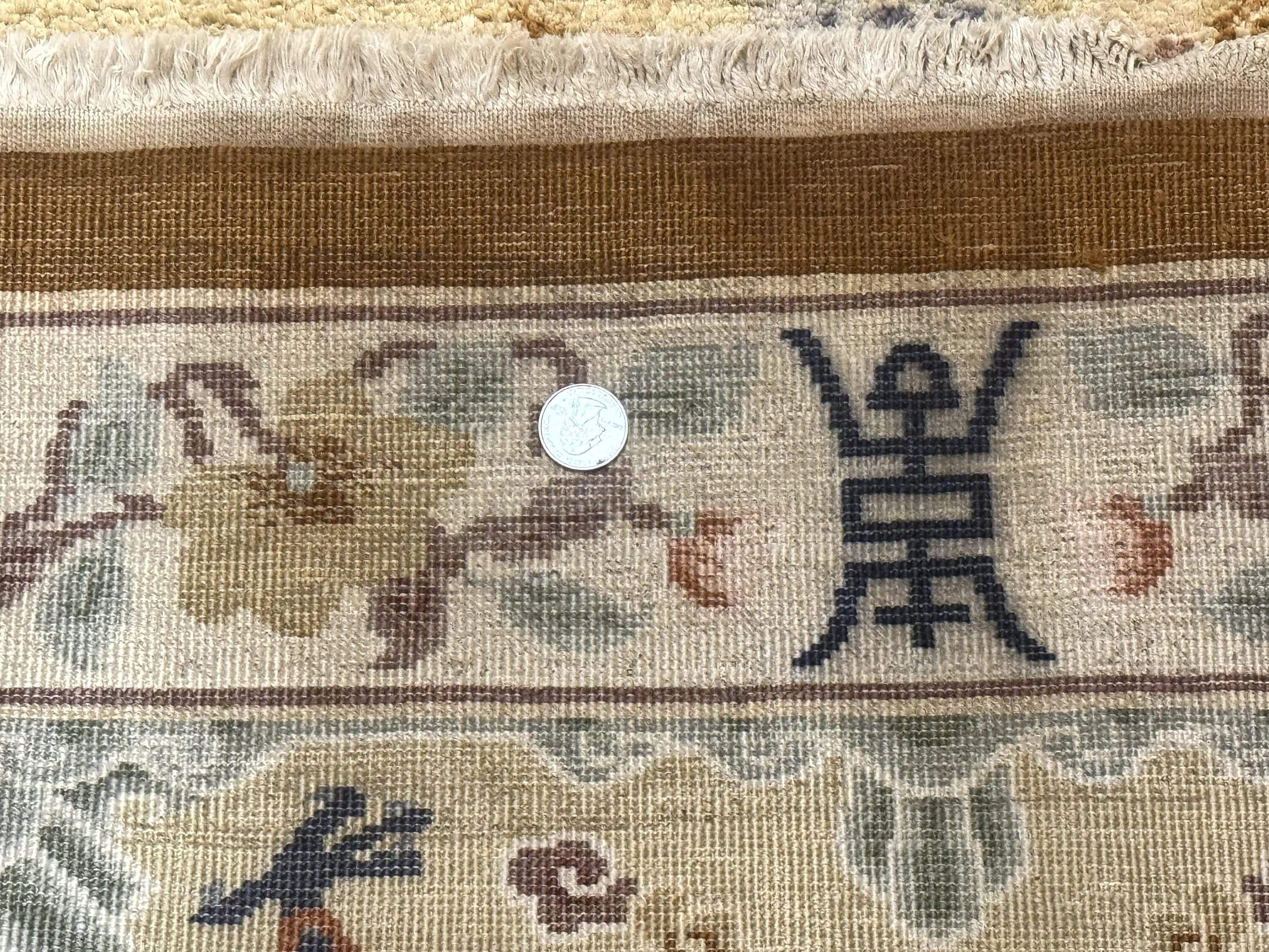 Chinese Silk Rug 3x5, Dragons, Hand Knotted, Cream - Jewel Rugs