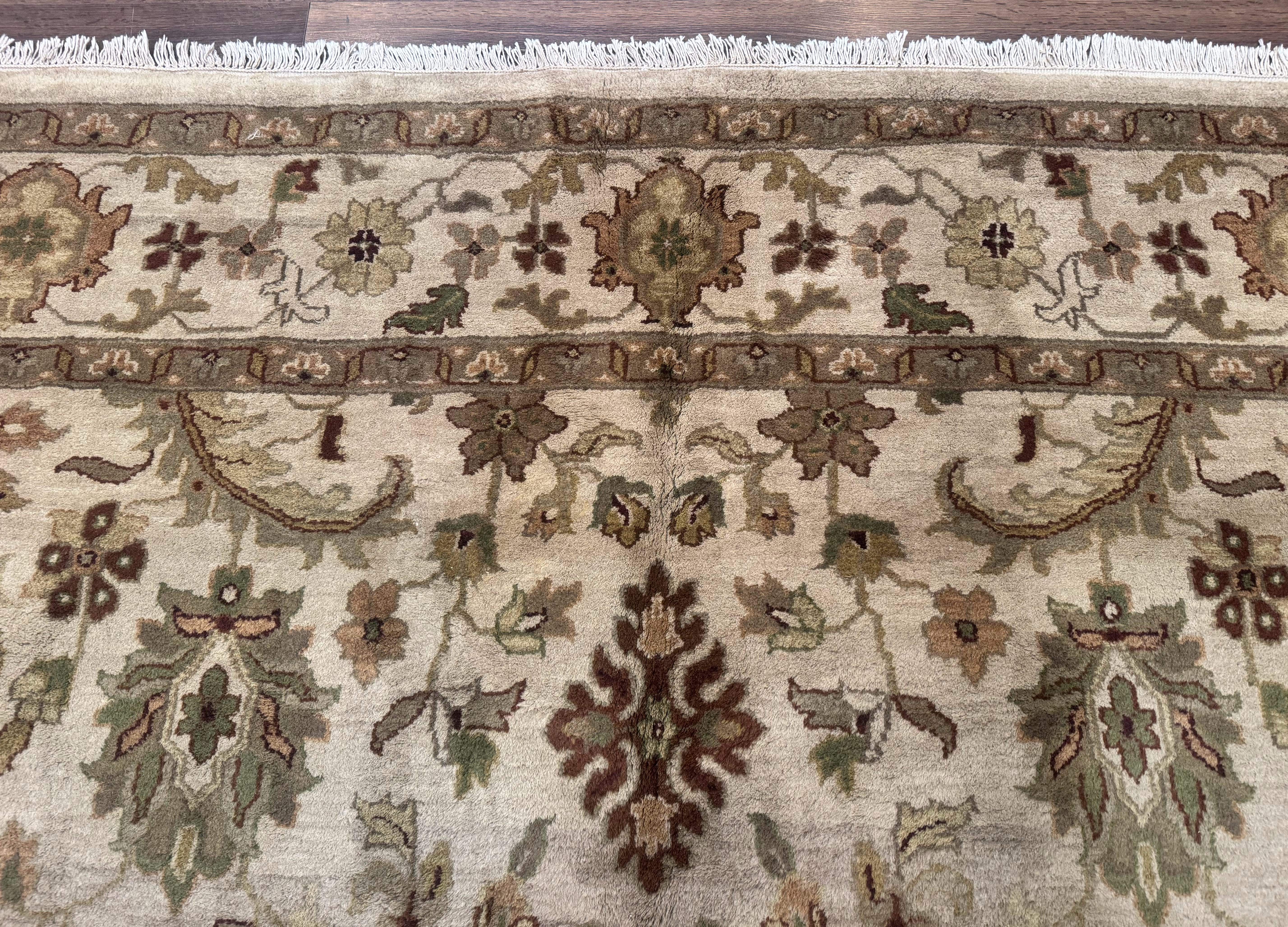 Indo Persian Mahal Rug 8x10 – Hand-Knotted Wool Carpet - Jewel Rugs