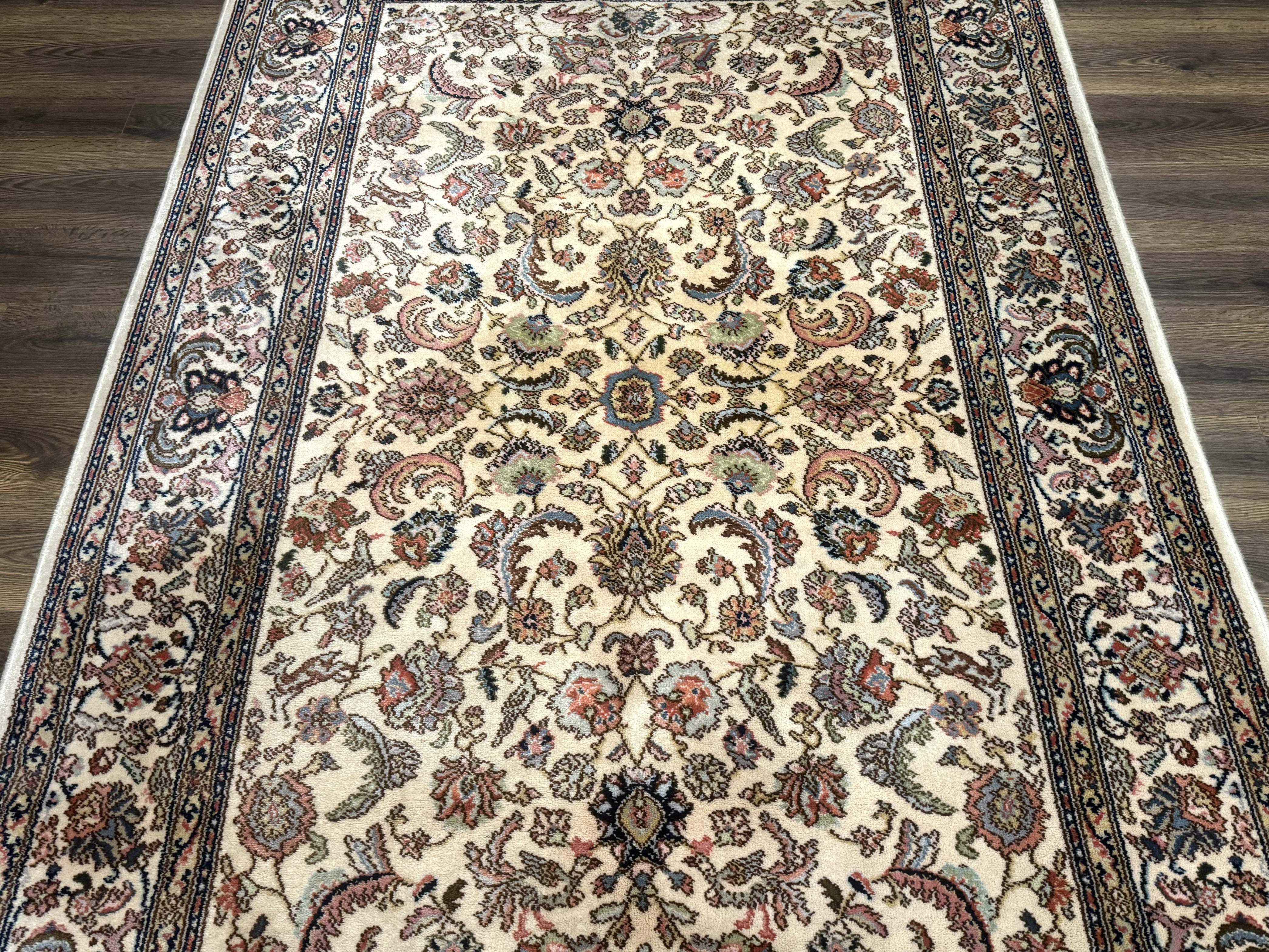 Karastan Rug 5.9 x 9, Wool, Ta'briz #738, Original 700 Series - Jewel Rugs