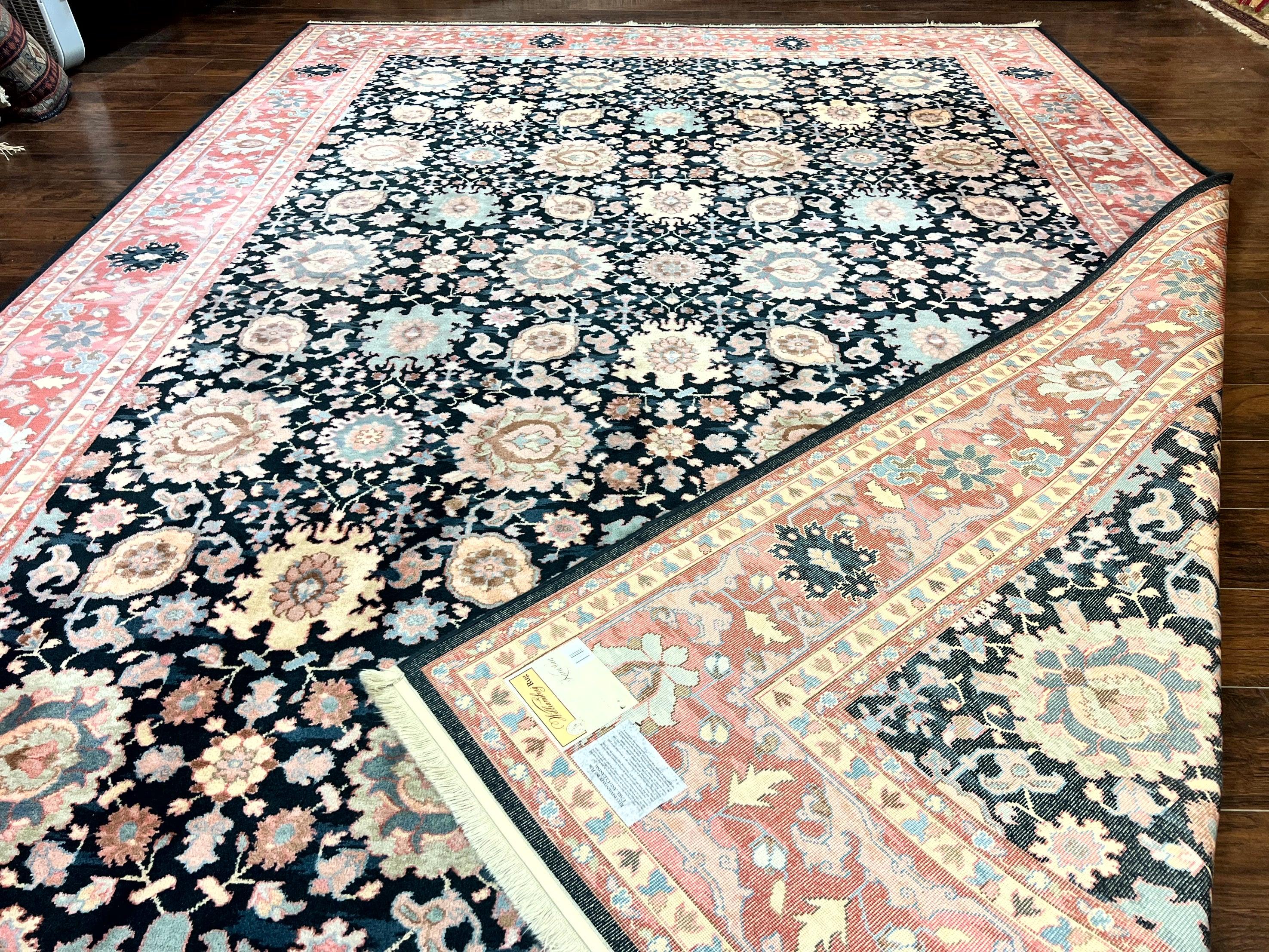 Karastan Rug 10x14, Karastan Williamsburg Kurdish Pattern 559, Wool Pile Vintage Karastan Carpet, Discontinued, Room Sized Area Rug - Jewel Rugs