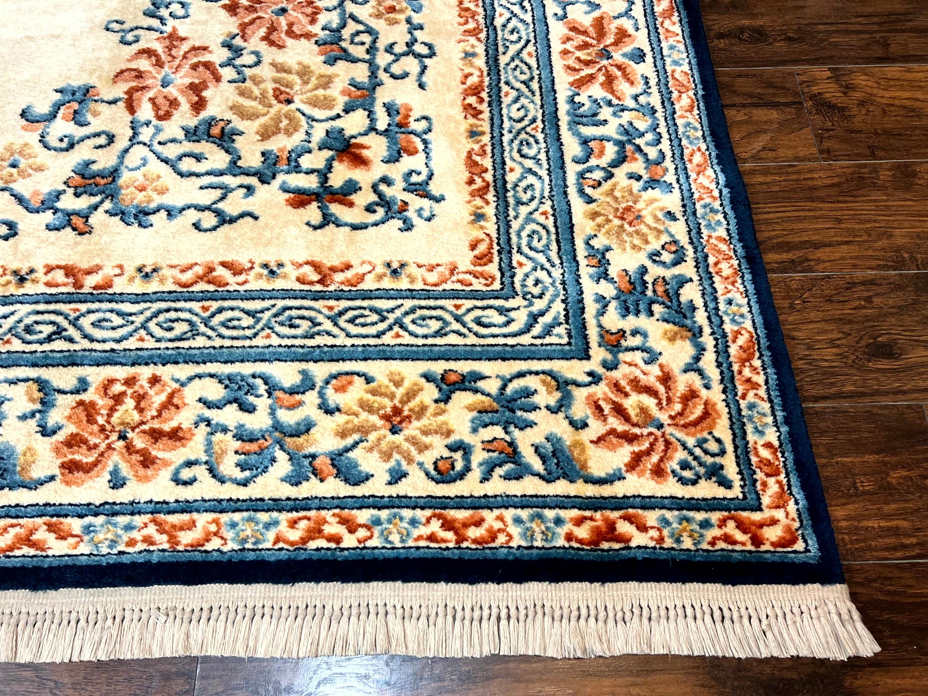 Karastan Rug 10x14 Chinese #718, Vintage Original 700 Series Wool Pile Karastan Carpet, Asian Oriental Rug, Rare - Jewel Rugs