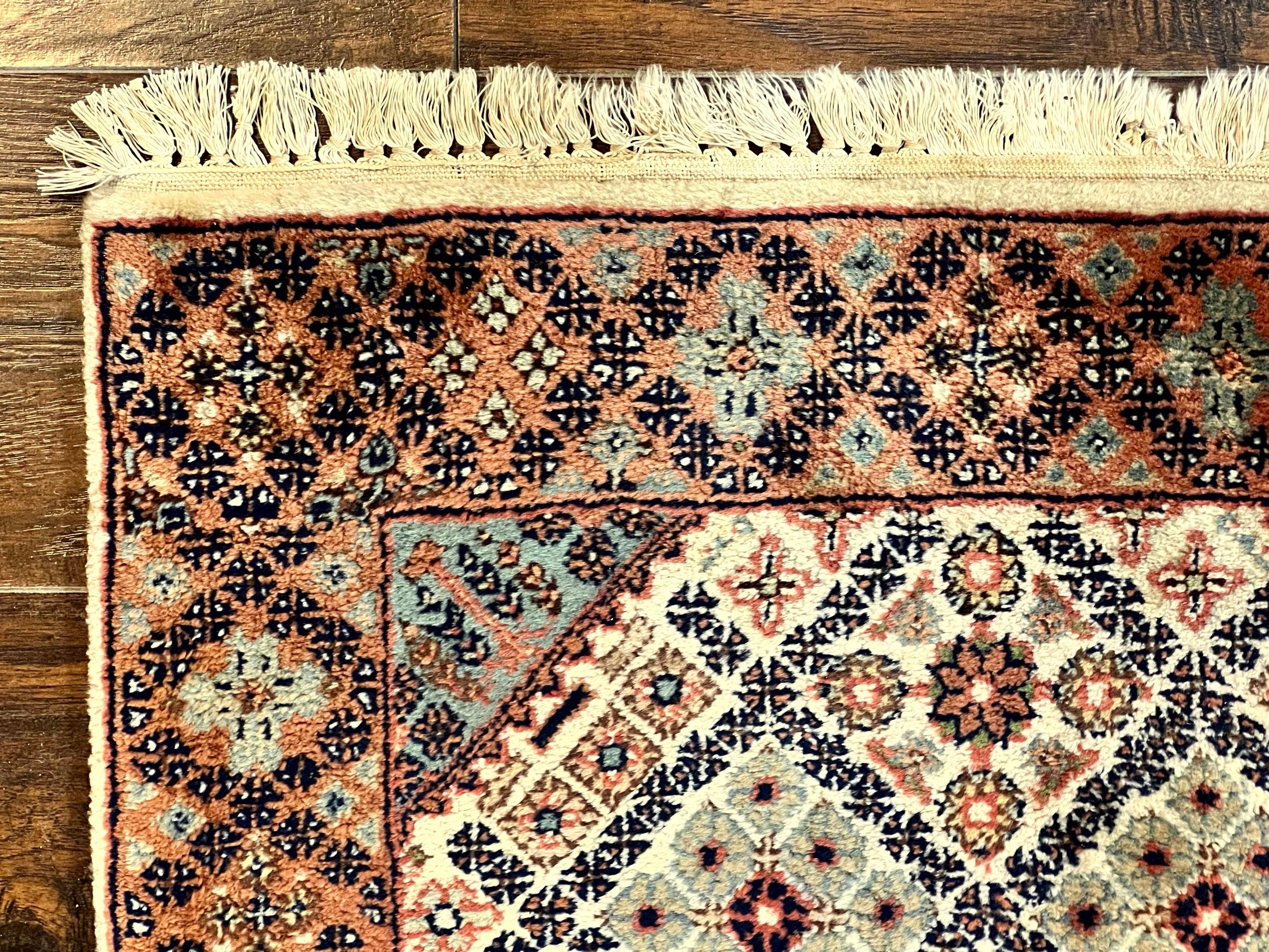 Small Pak Per'sian Rug 2x3, Wool Handmade Vintage Rug - Jewel Rugs