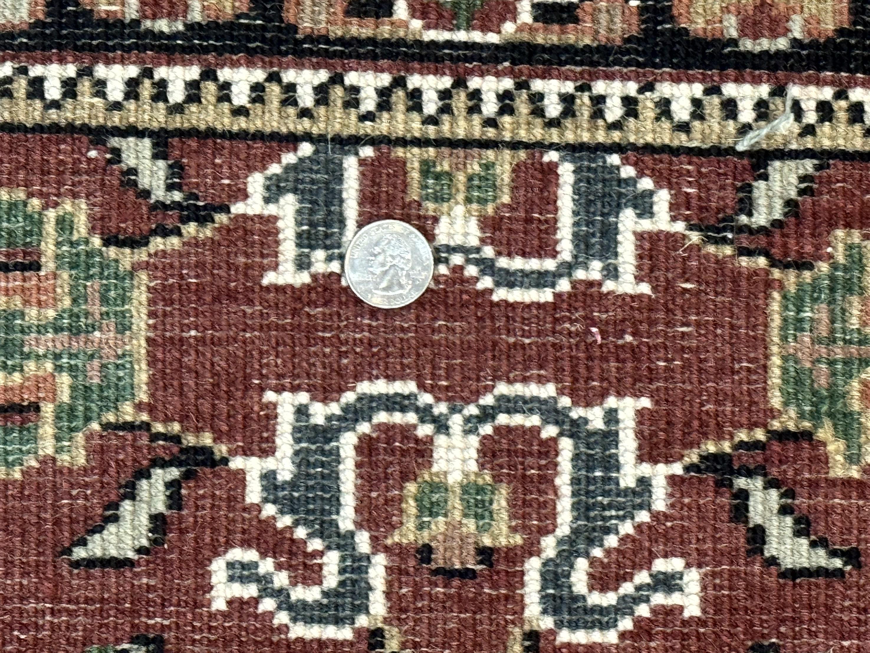 Indo Persian Sarouk Runner Rug 2.8 x 20 ft Runner for Hallway, Long Runner Rug, Handmade - Jewel Rugs