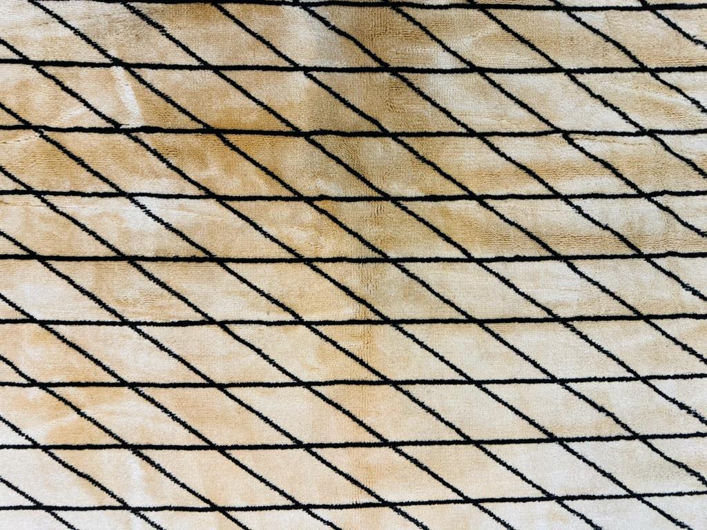 German Rug 7x10, Vintage Handmade Carpet, Contemporary - Jewel Rugs