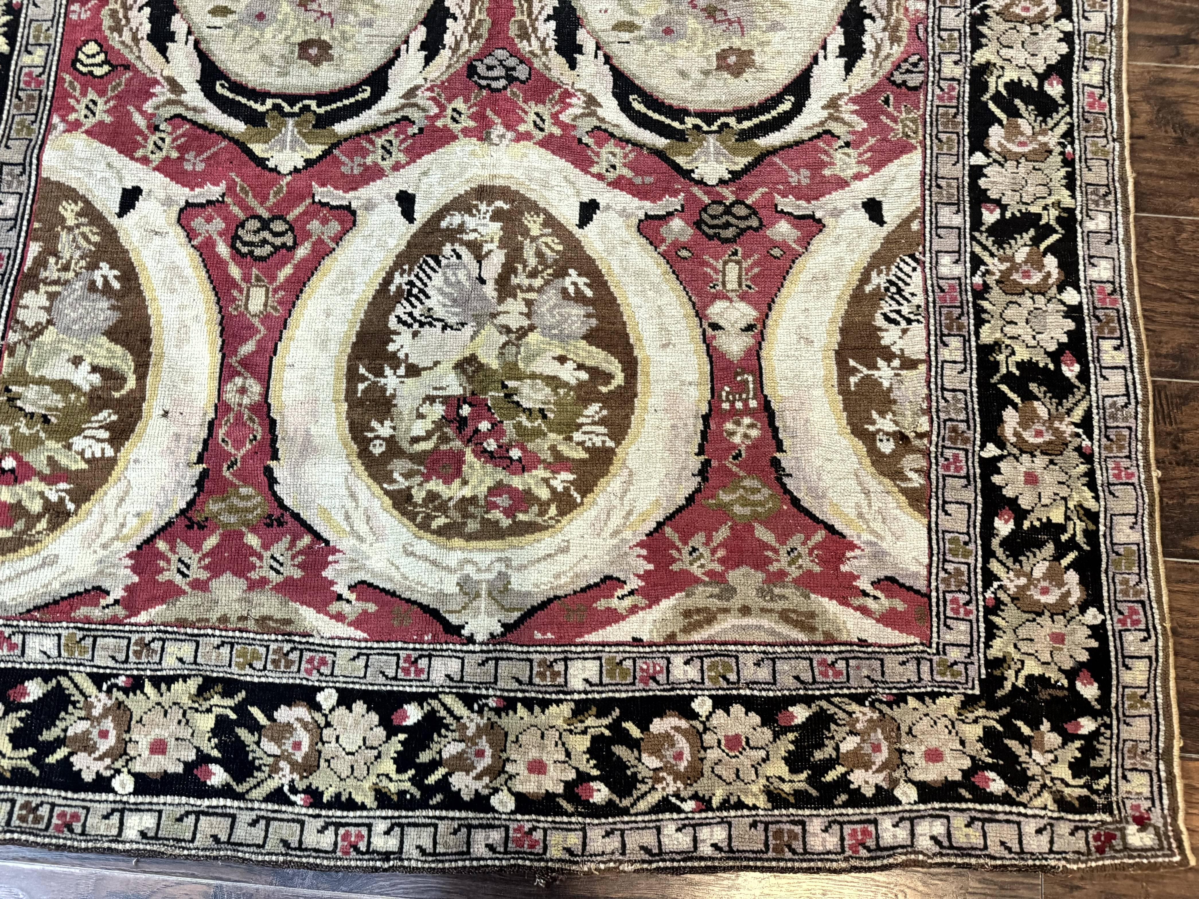 Antique Caucasian Karabakh Rug 5x10 - Jewel Rugs