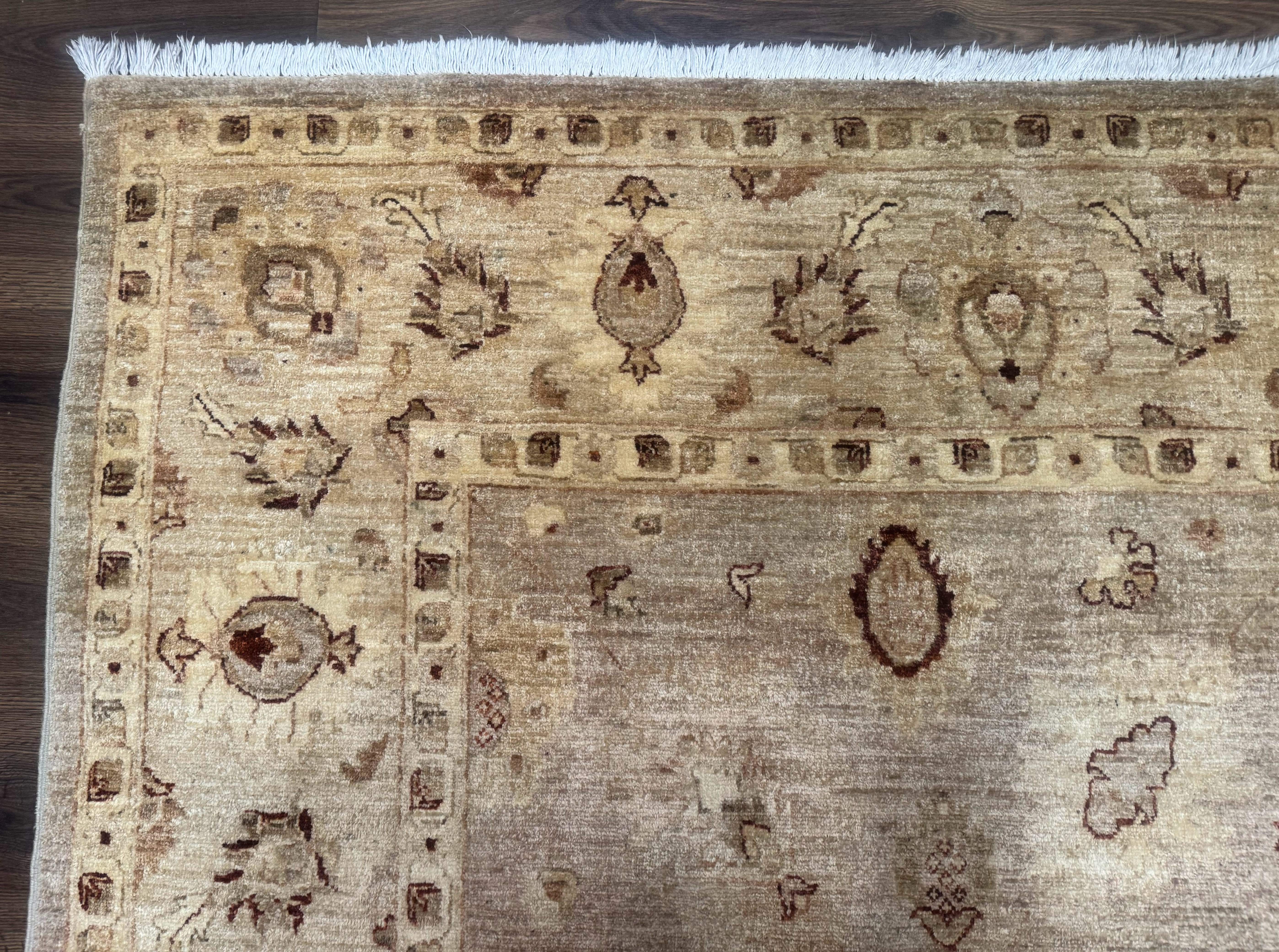 Pakistani Peshawar Rug 8x11, Indo Persian Mahal Carpet, Traditional Wool Oriental Rug - Jewel Rugs