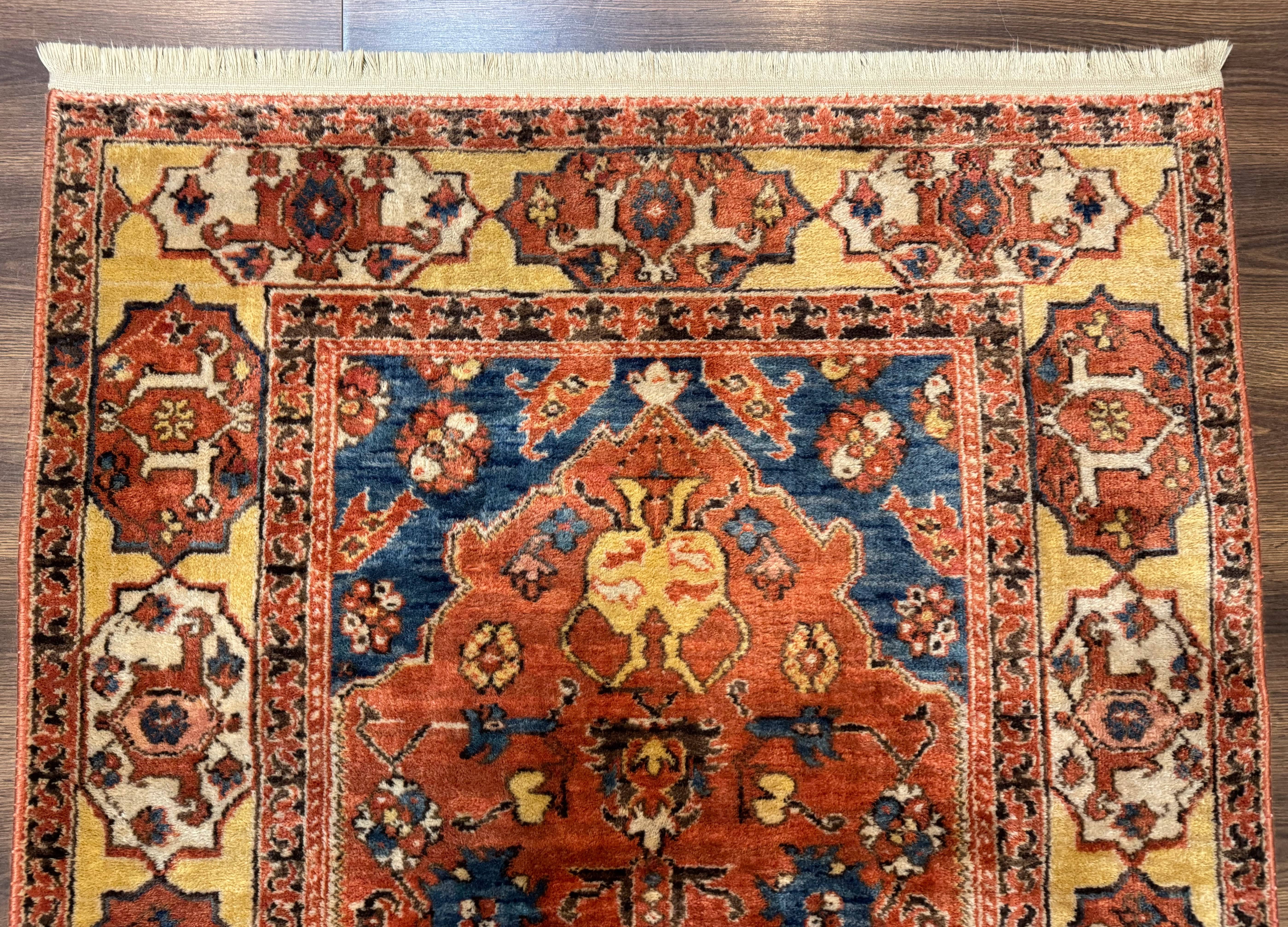 Karastan Rug 4x5, Williamsburg #553 Turkish Church, Wool Pile, Discontinued - Jewel Rugs
