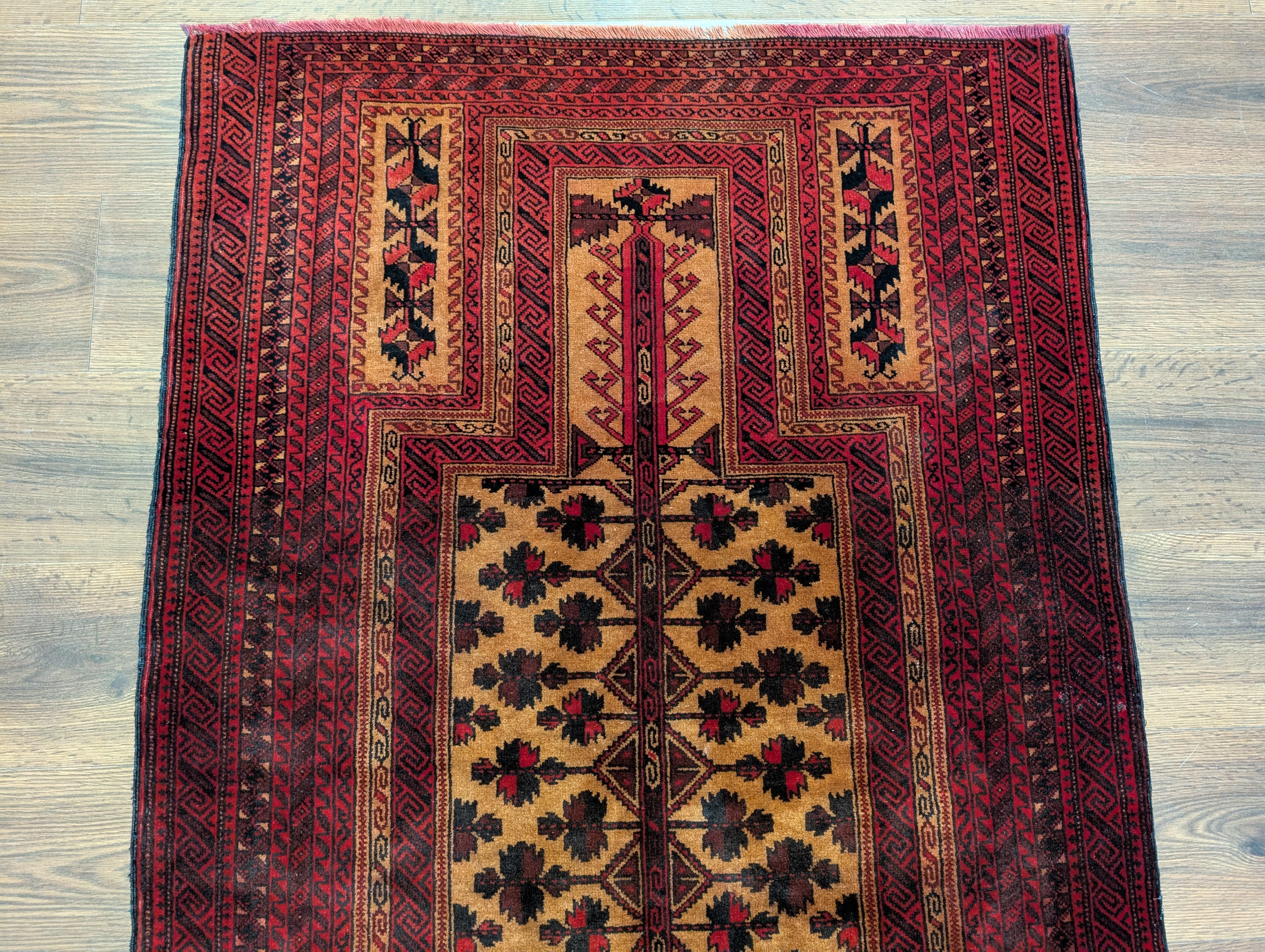Afghan Prayer Rug 3x5, Baluch Rug, Tribal Carpet, Handmade, Wool, New - Jewel Rugs