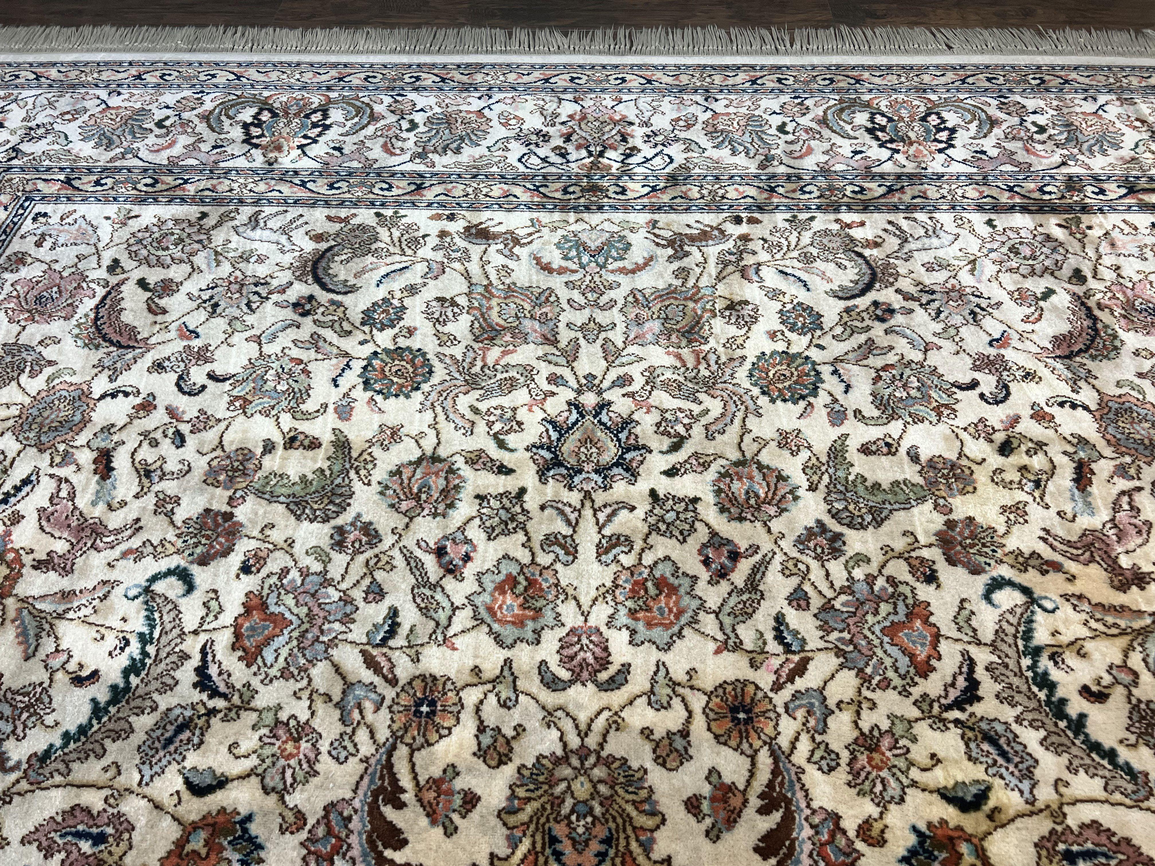 10x14 Karastan Rug Tabriz Design #738, Original Collection 700 Series, Vintage Karastan Wool Carpet, Large Karastan Area Rug - Jewel Rugs