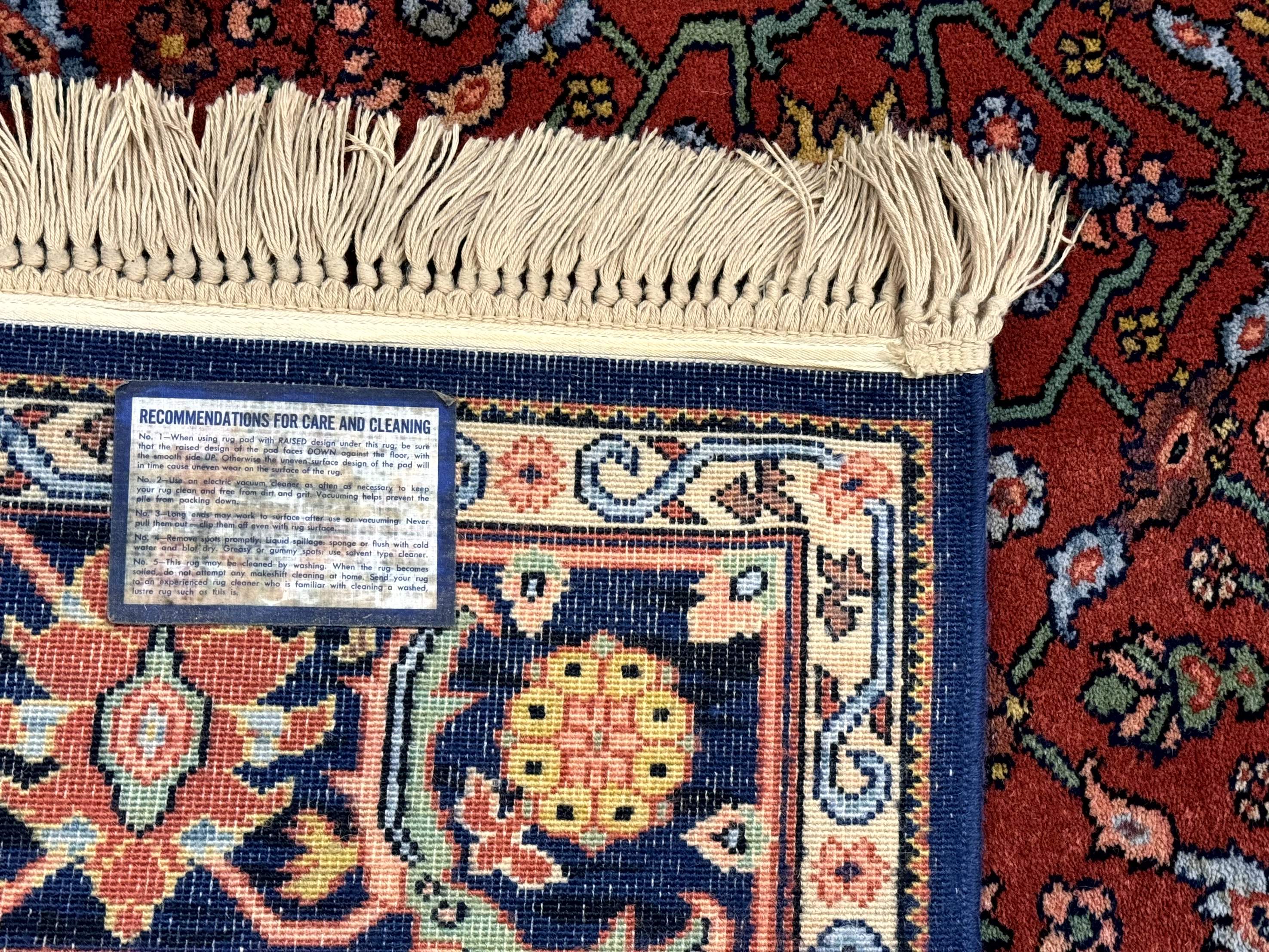 5.9 x 9 Karastan Serapi Rug #729, Wool Original 700 Series, Discontinued - Jewel Rugs