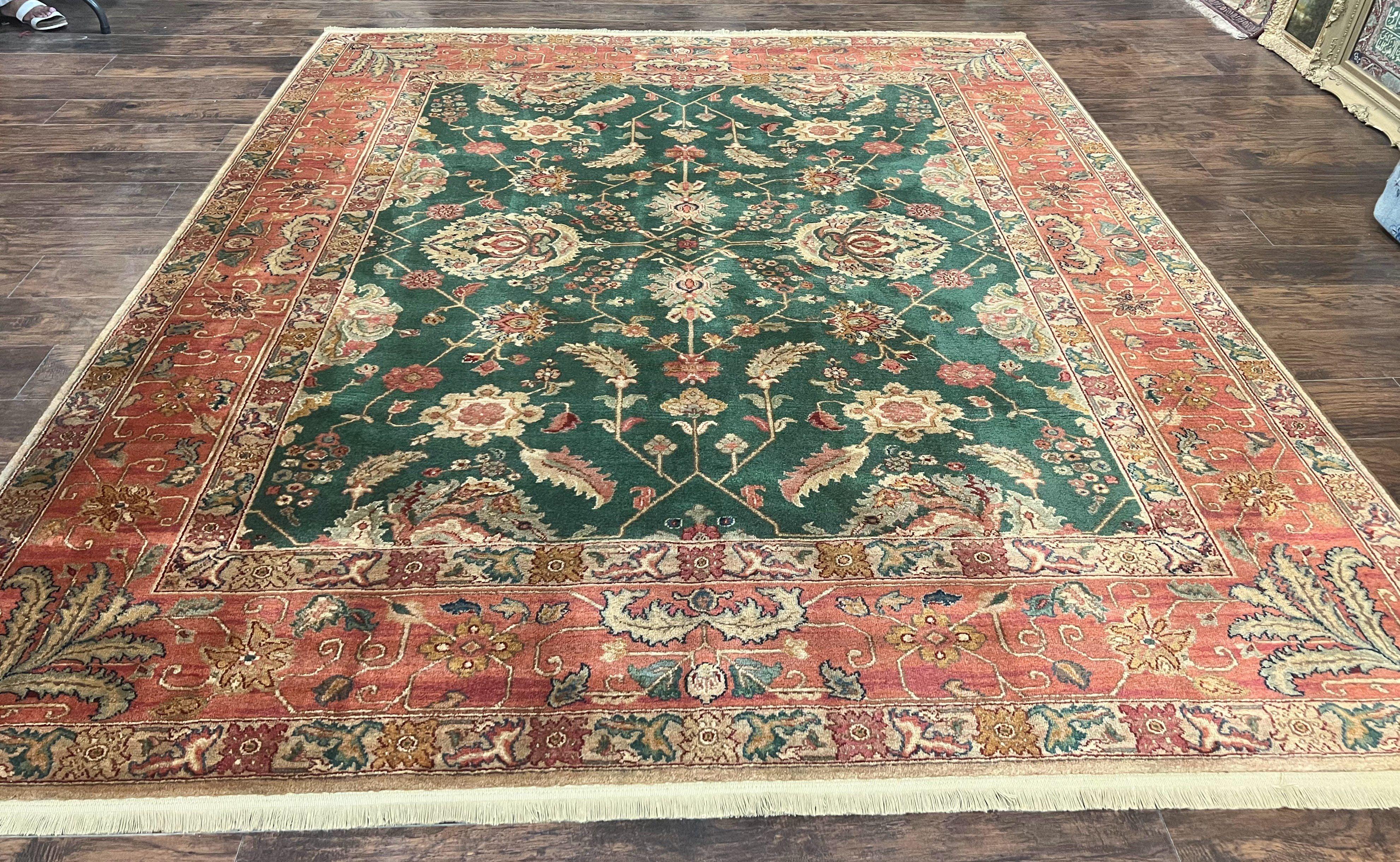 Karastan Rug 8.8 x 10 Samovar Teawash Agra #900-905, Vintage Wool Karastan Area Rug - Jewel Rugs