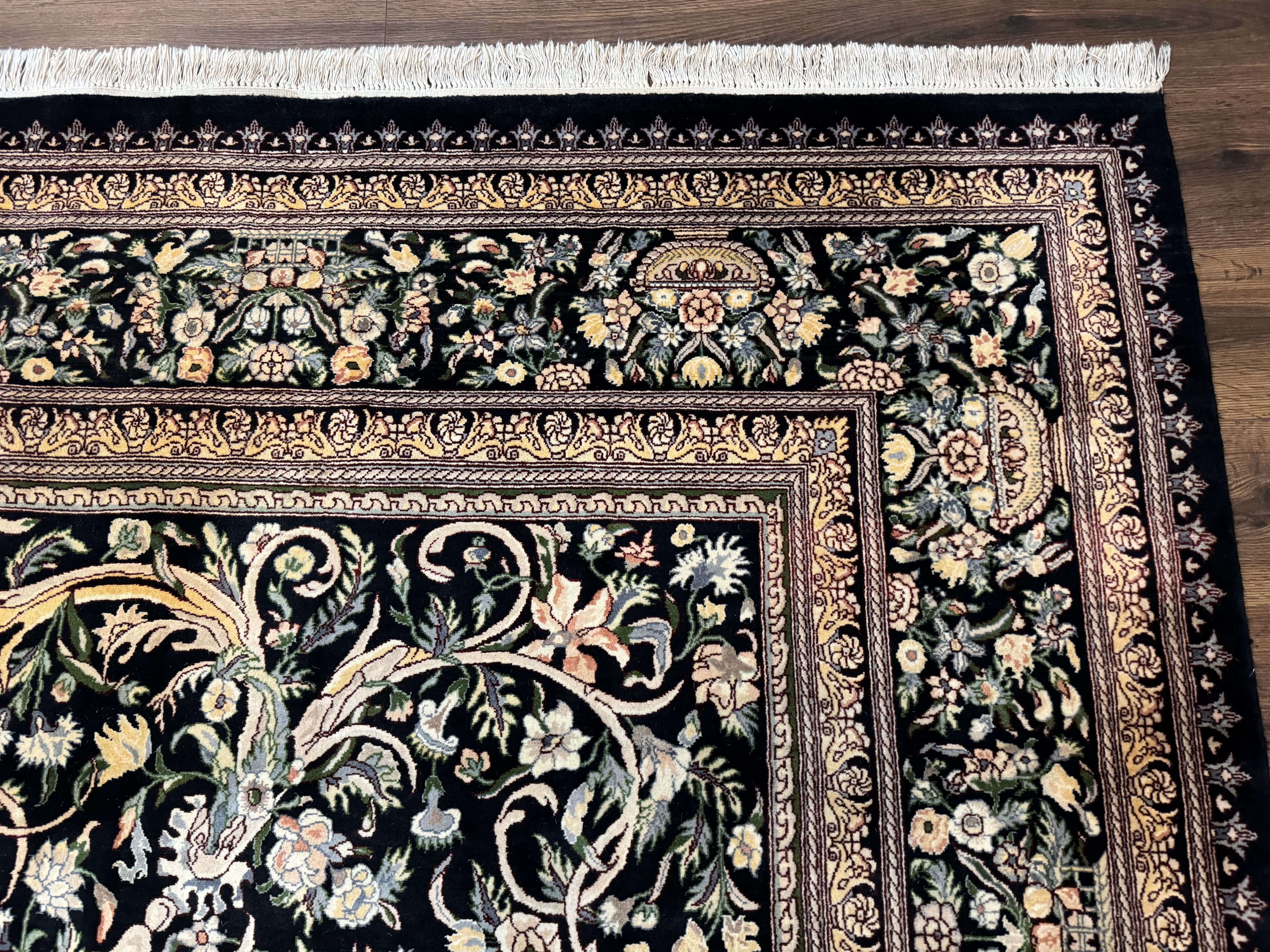 Pak Persian Rug 10x14, Elegant Floral Carpet, Fine 225 KPSI - Jewel Rugs