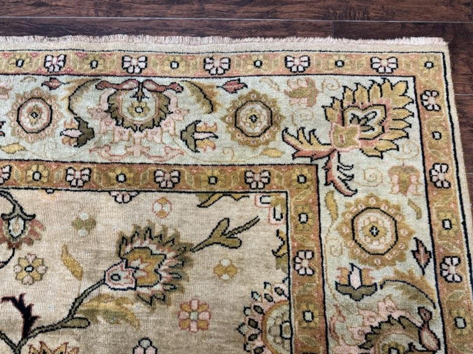 Turkish Oushak Rug 8x10, Vintage Wool Carpet - Jewel Rugs