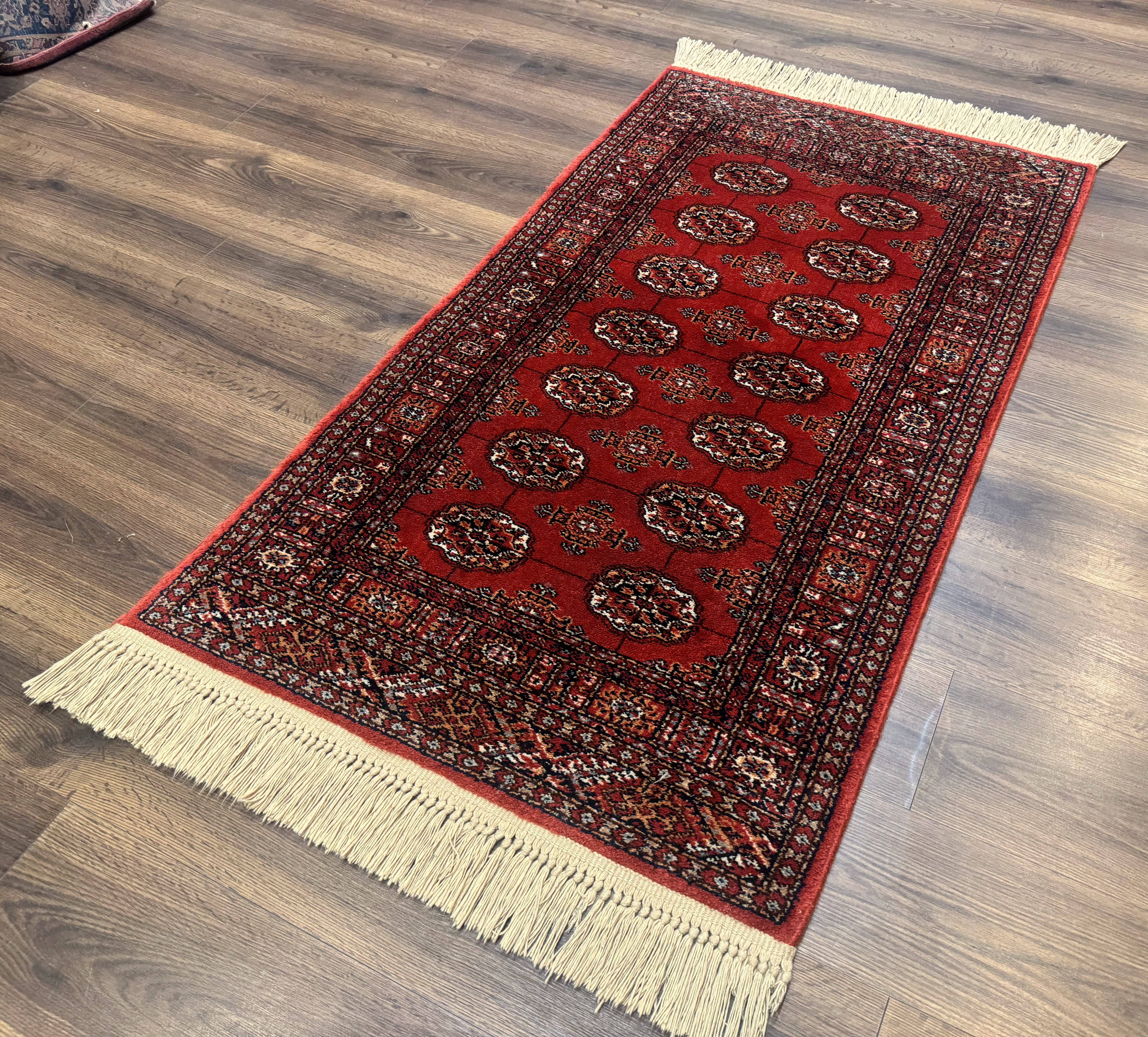 Karastan Rug 3x5, Antique Bokhara #734, Rare, Wool Pile Discontinued Karastan, Original 700 Series - Jewel Rugs