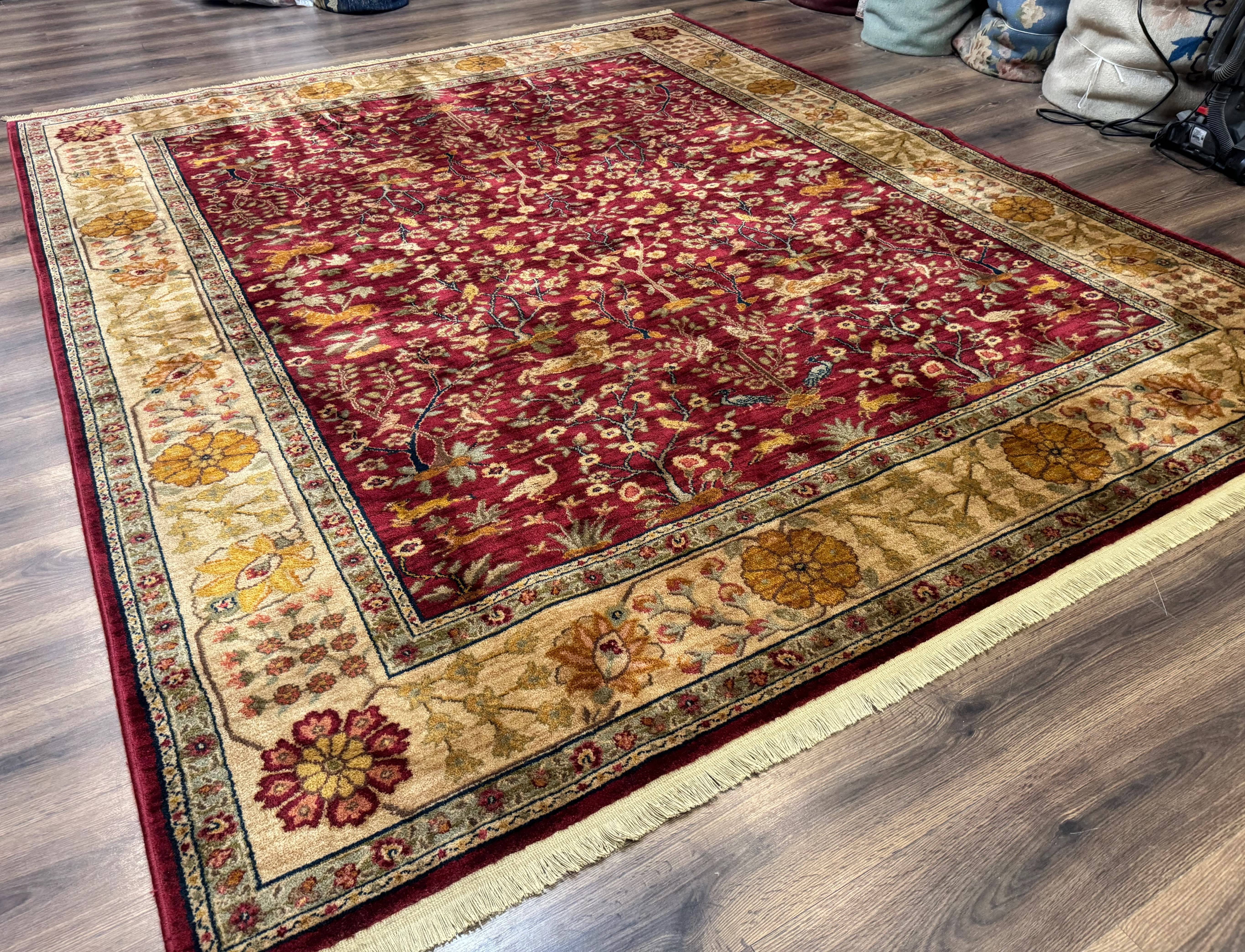 Karastan Rug 8.8 x 10, Antique Legends Emperor's Hunt 2200-204, Wool Vintage Discontinued Karastan - Jewel Rugs