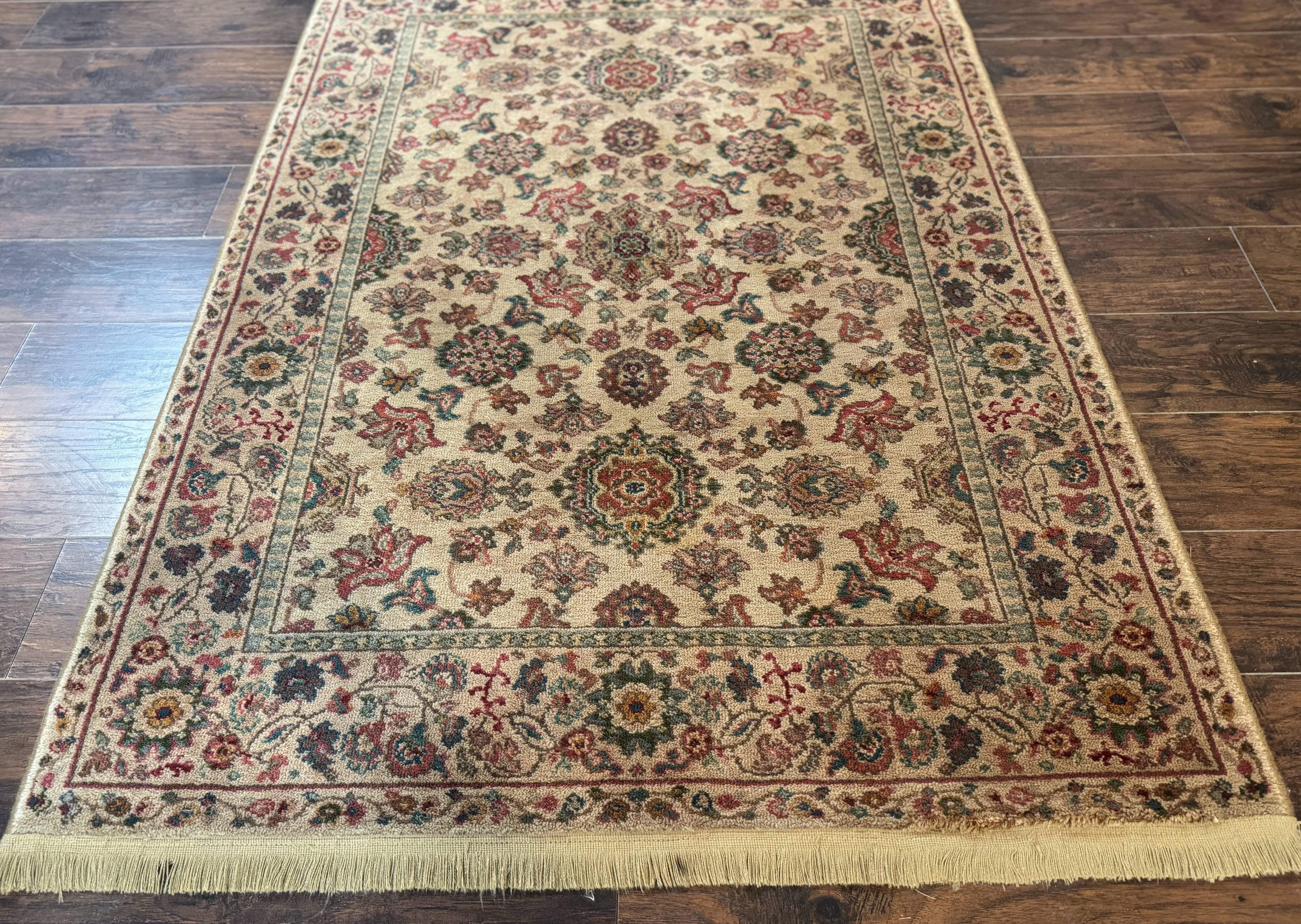 Karastan Rug 4x6, Samovar Teawash Feraghan Sarouk #900-906, Vintage Wool Pile Discontinued Karastan Area Rug Carpet - Jewel Rugs