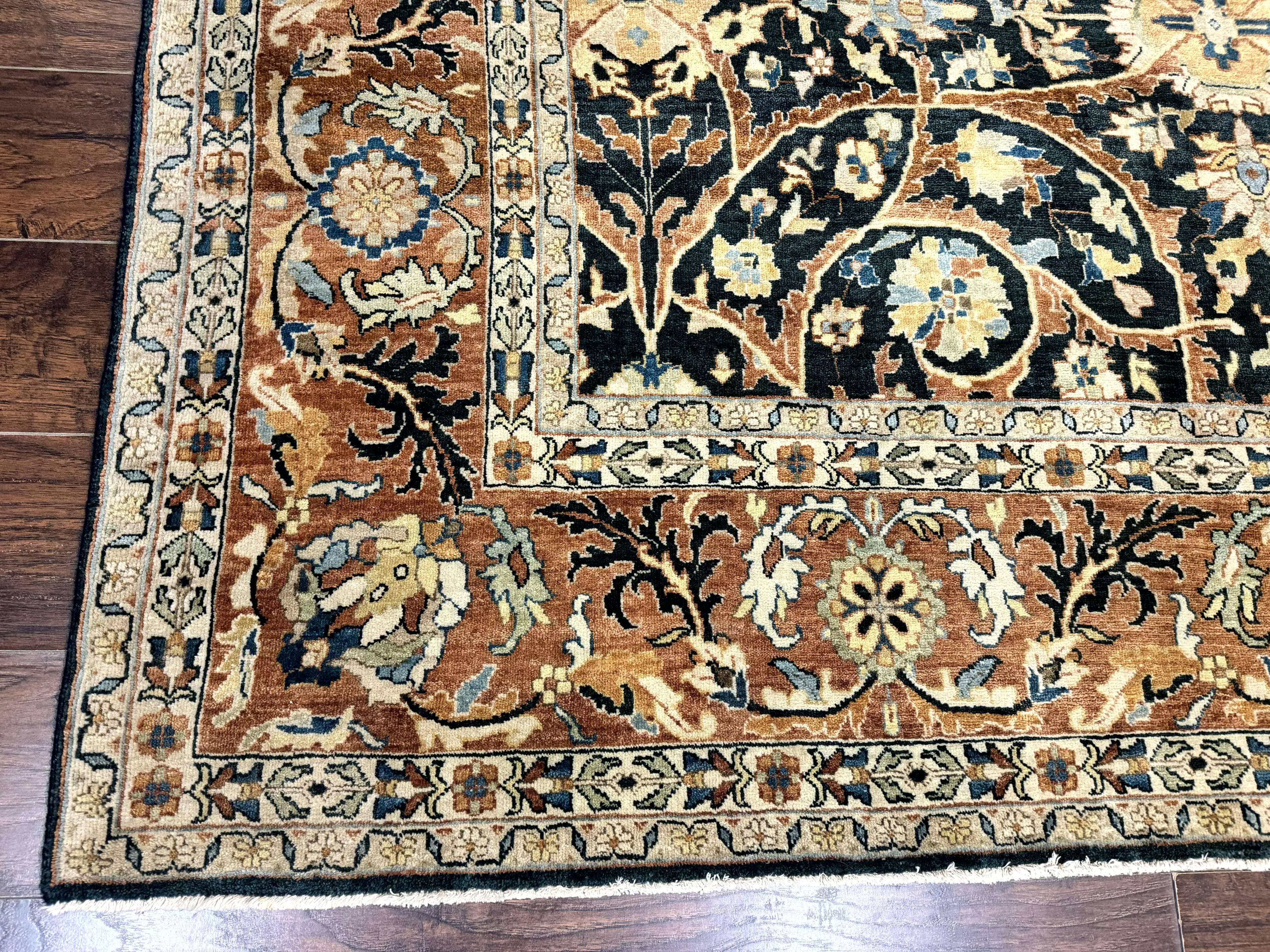 Pak Persian Rug 8x10, Bidjar Carpet, Handmade Vintage Wool Carpet - Jewel Rugs
