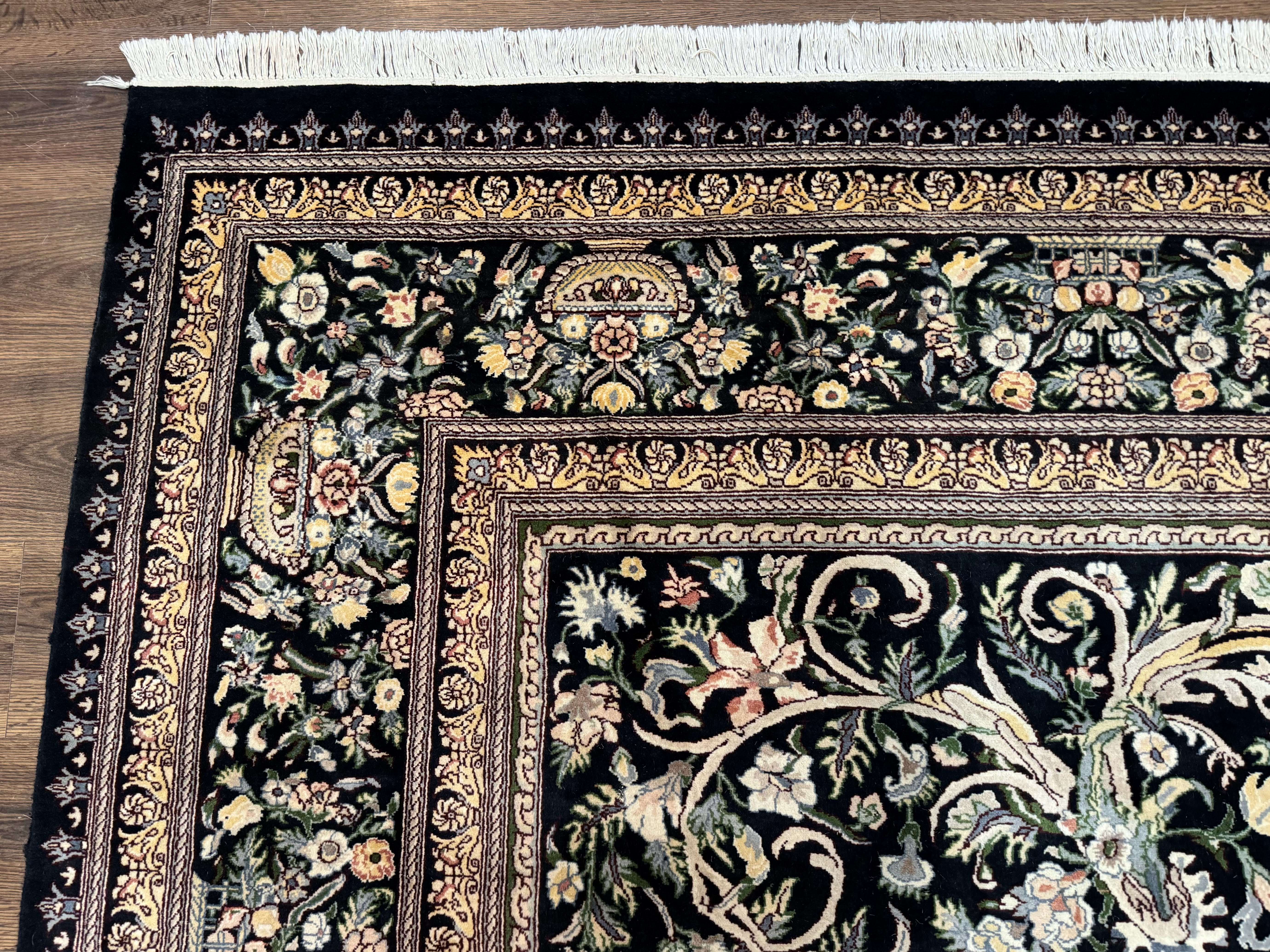 Pak Persian Rug 10x14, Elegant Floral Carpet, Fine 225 KPSI - Jewel Rugs