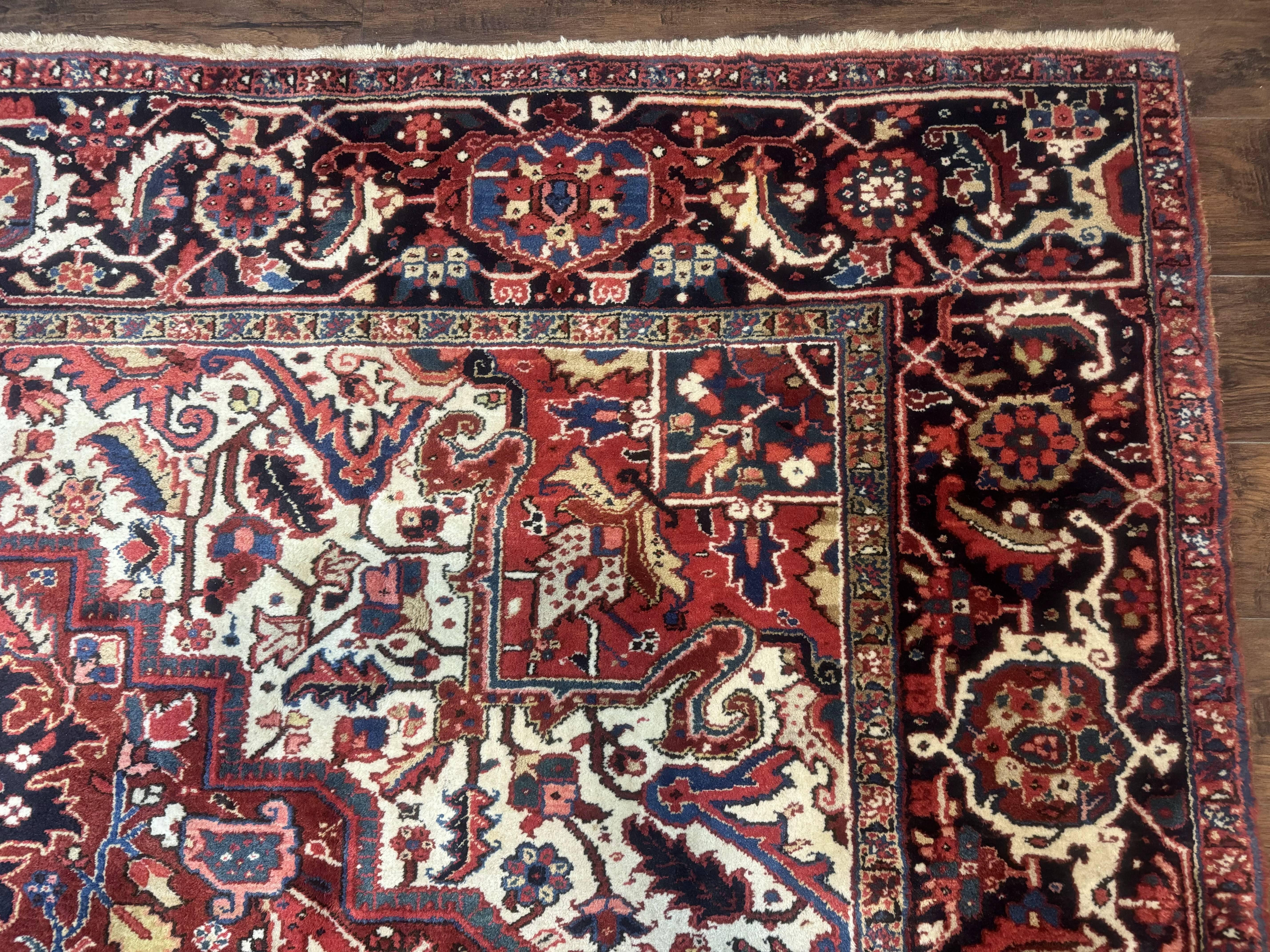 Persian Heriz Rug 10x14 - Jewel Rugs