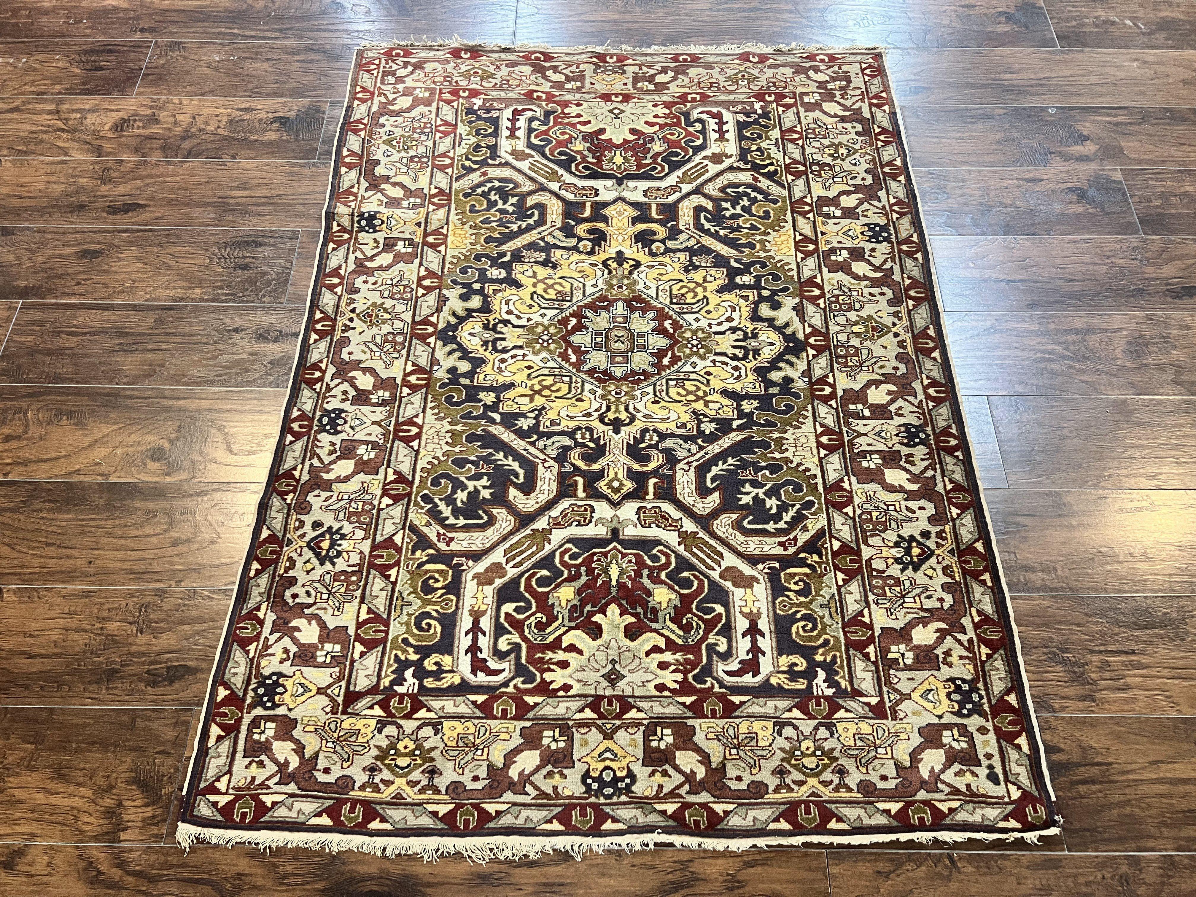 Antique Caucasian Rug, Kuba Seychour Rug, Handmade Wool Oriental Carpet, Azerbaijan Rug - Jewel Rugs