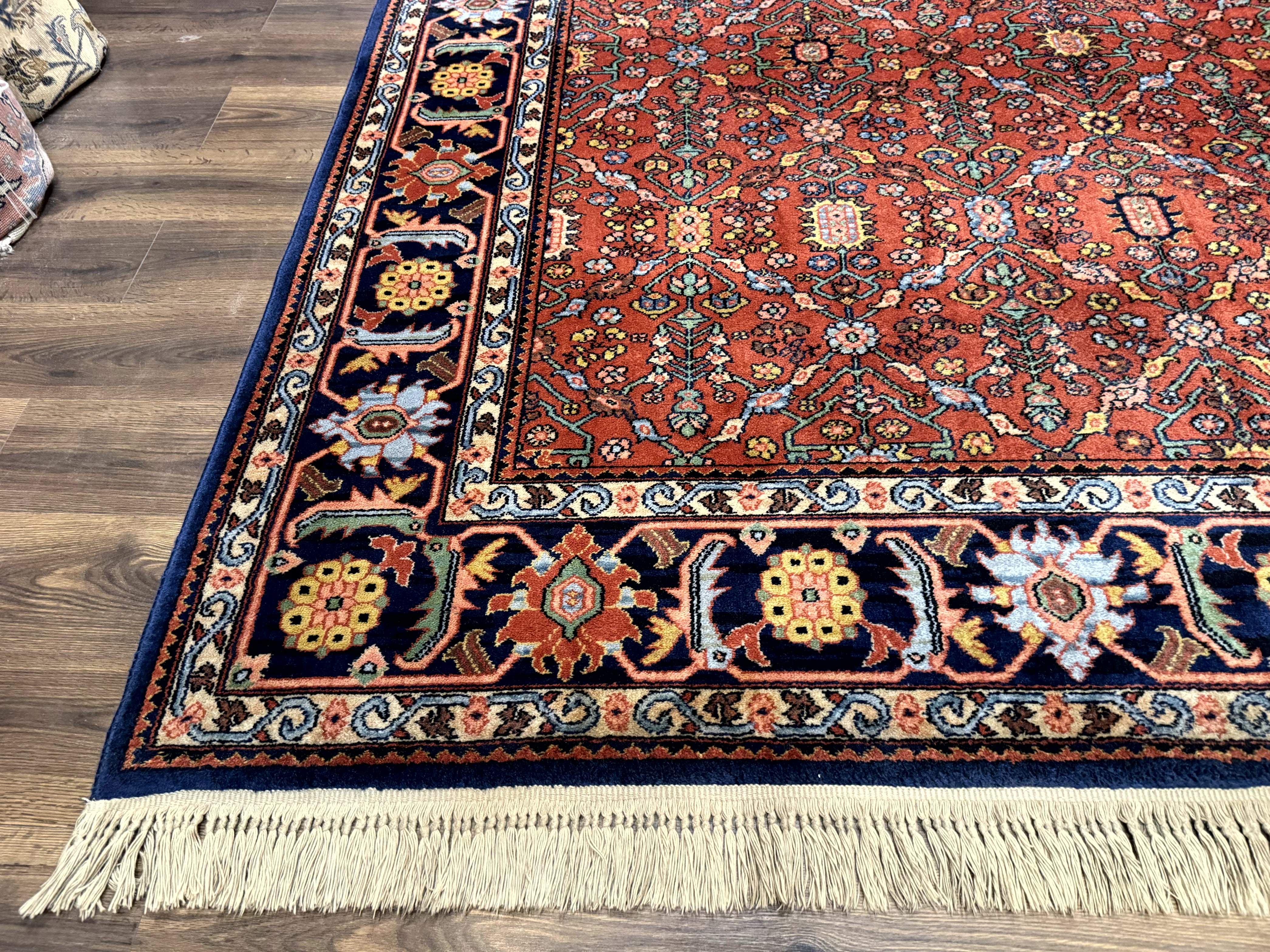 Vintage Karastan Rug, 8.8 x 12 Karastan Serapi Pattern #729, Original Karastan Collection, Wool Karastan Carpet, 700 Series, Discontinued - Jewel Rugs