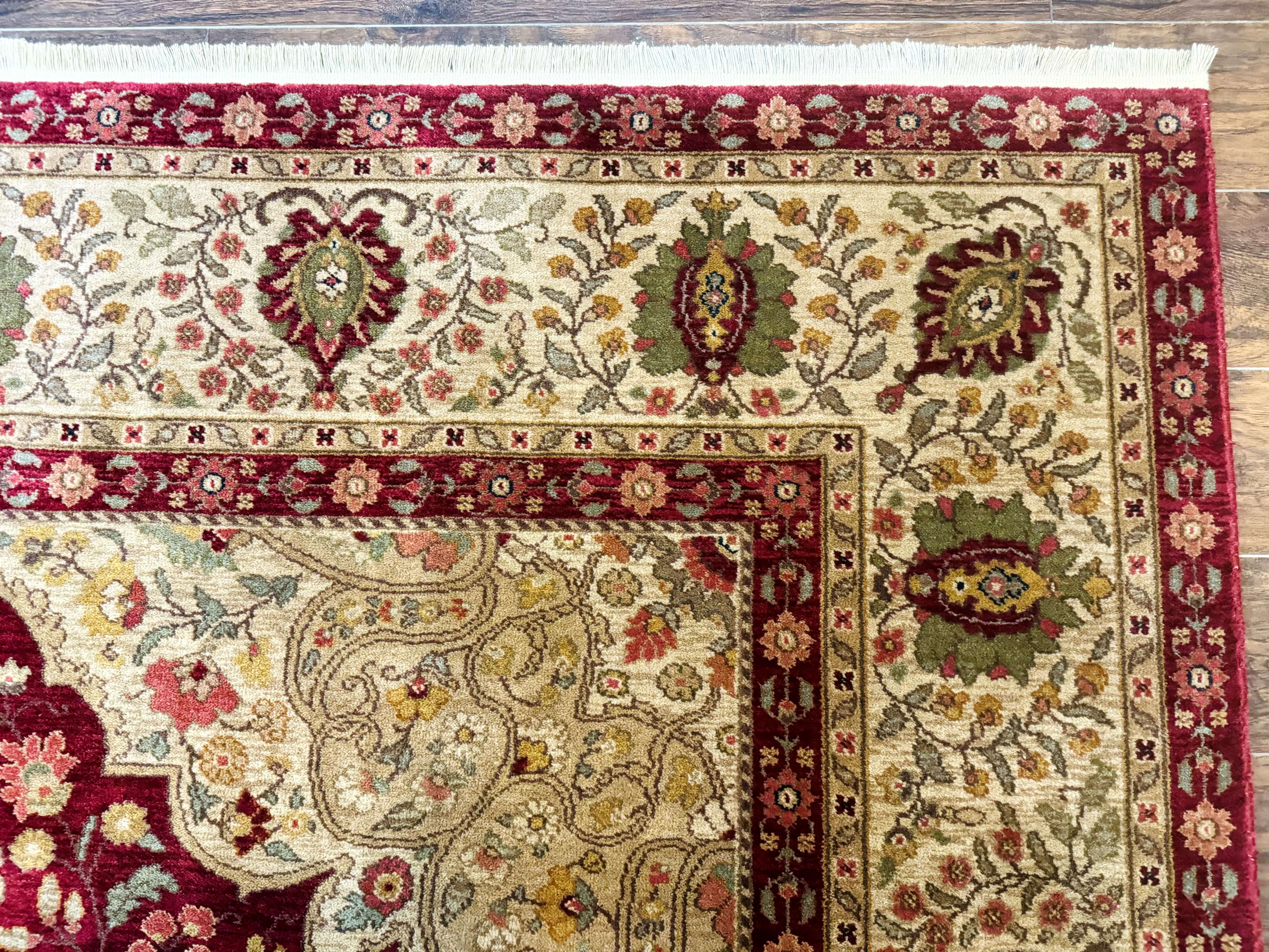 Karastan Rug 8.8 x 12, Antique Legends Royal Tabriz, Wool Pile, Vintage, Rare - Jewel Rugs