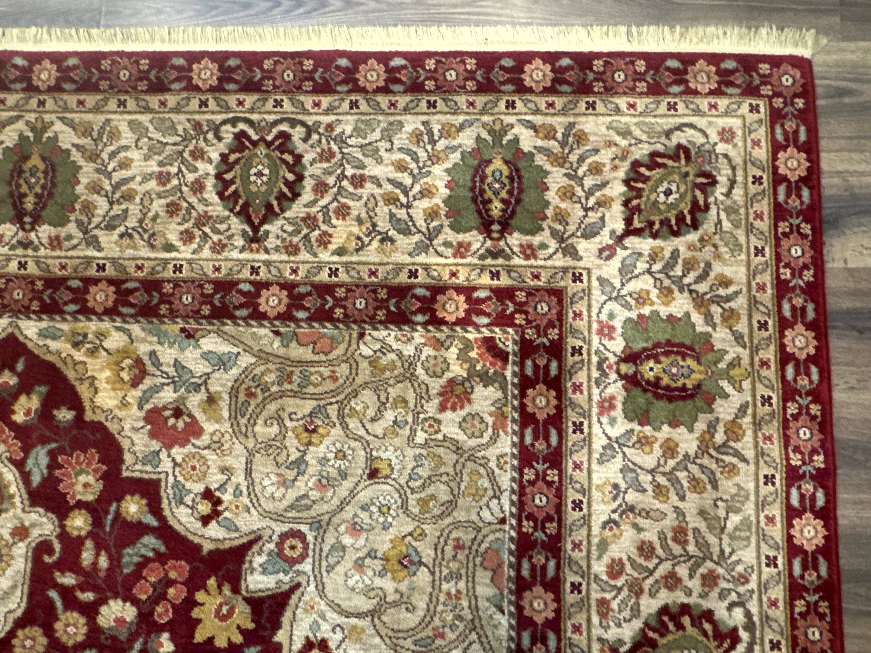 Karastan Rug 8.8 x 12, Antique Legends Royal Tabriz, Wool Pile, Vintage, Rare Design - Jewel Rugs