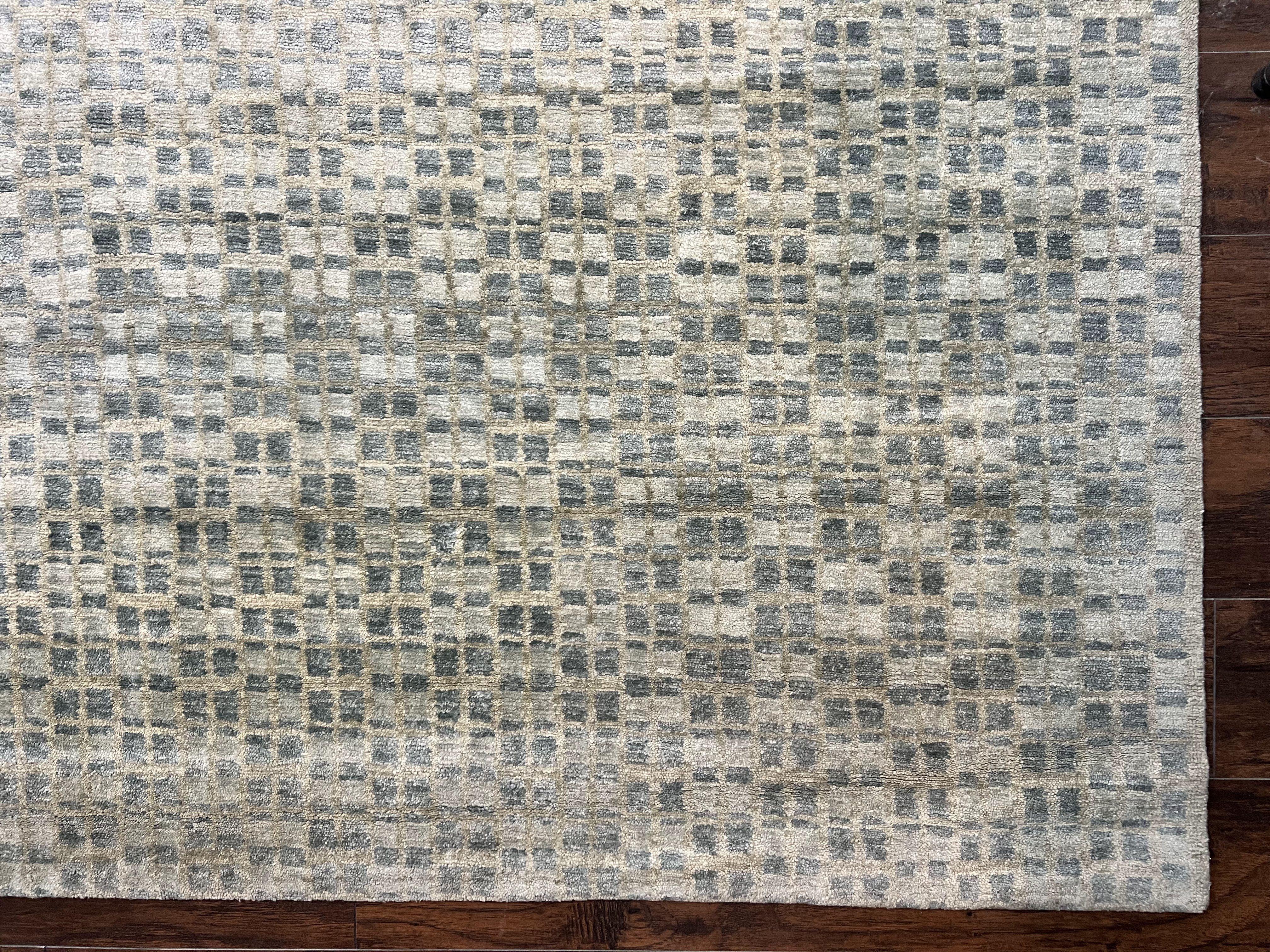 Extra Large Nepali Rug 12x18, Handmade Wool Modern Tibetan Oversized Carpet, Michaelian & Kolhberg - Jewel Rugs