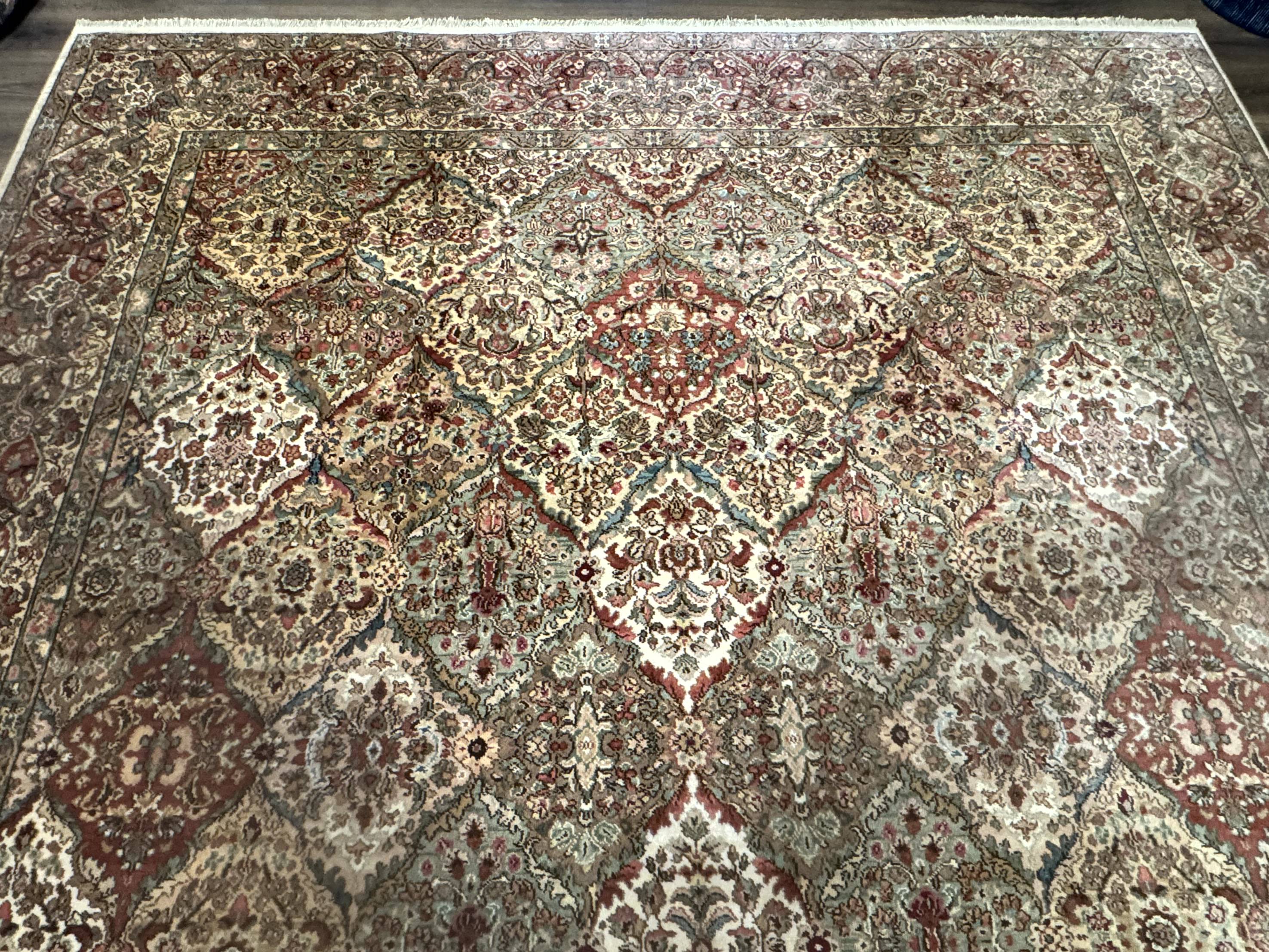 10x14 Karastan Empress Kirman Rug #700/719, Vintage Wool Discontinued Karastan - Jewel Rugs