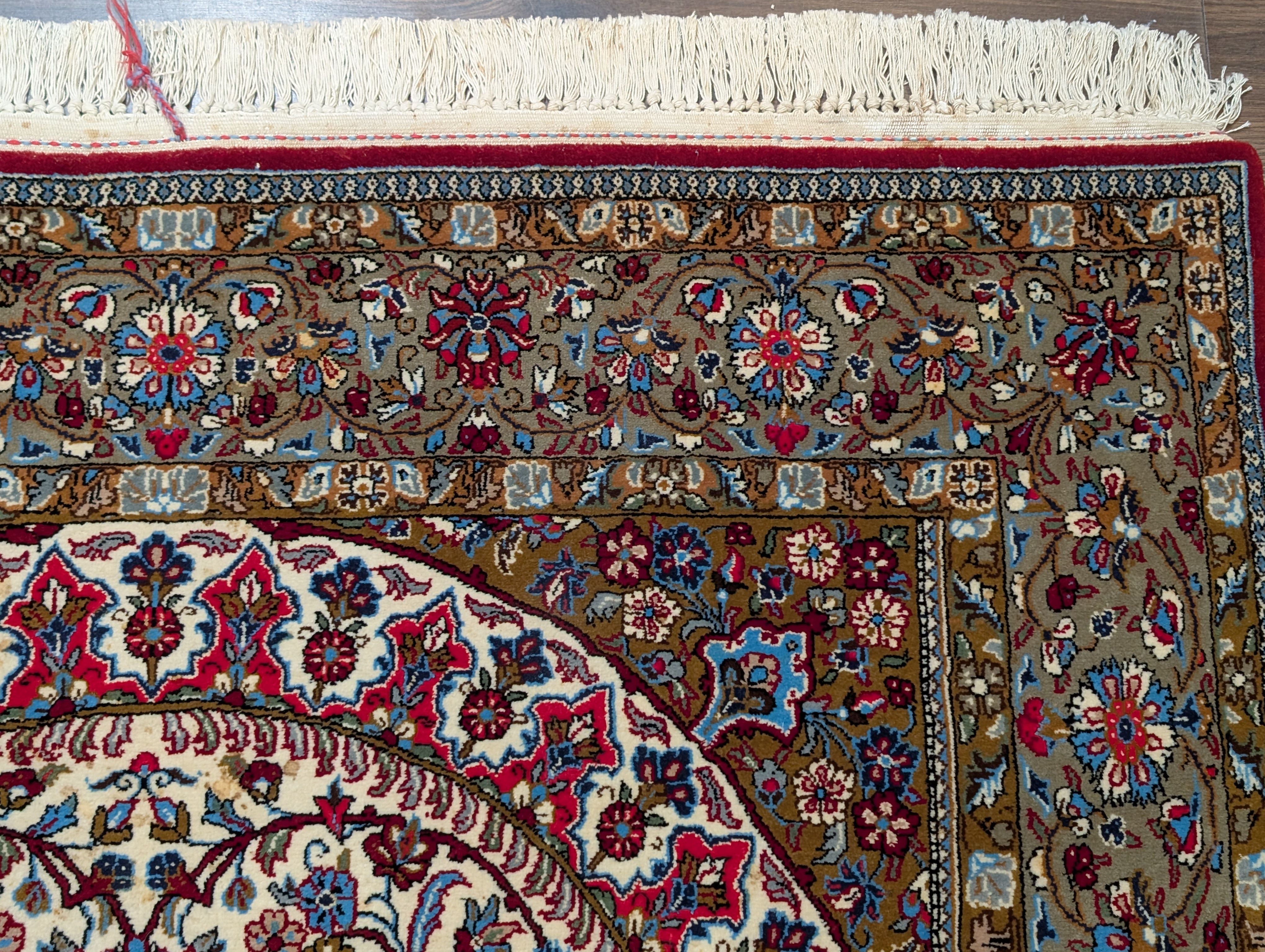 Persian Qum Rug 5x7, Fine 290 KPSI, Hand Knotted, Pair B - Jewel Rugs