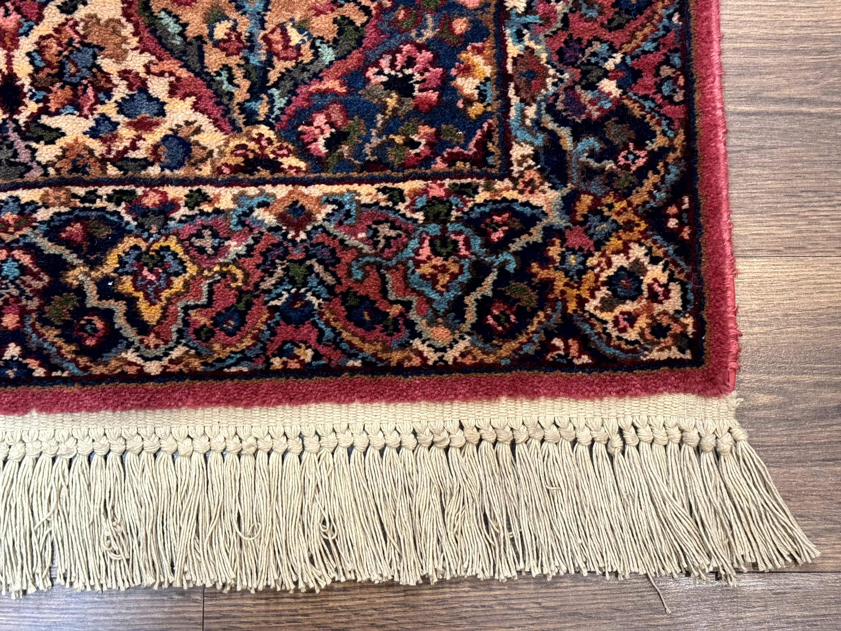 Karastan Runner Rug 3x12 Multicolor Panel Kirman #717, Wool Hallway Rug 3 x 12 - Jewel Rugs