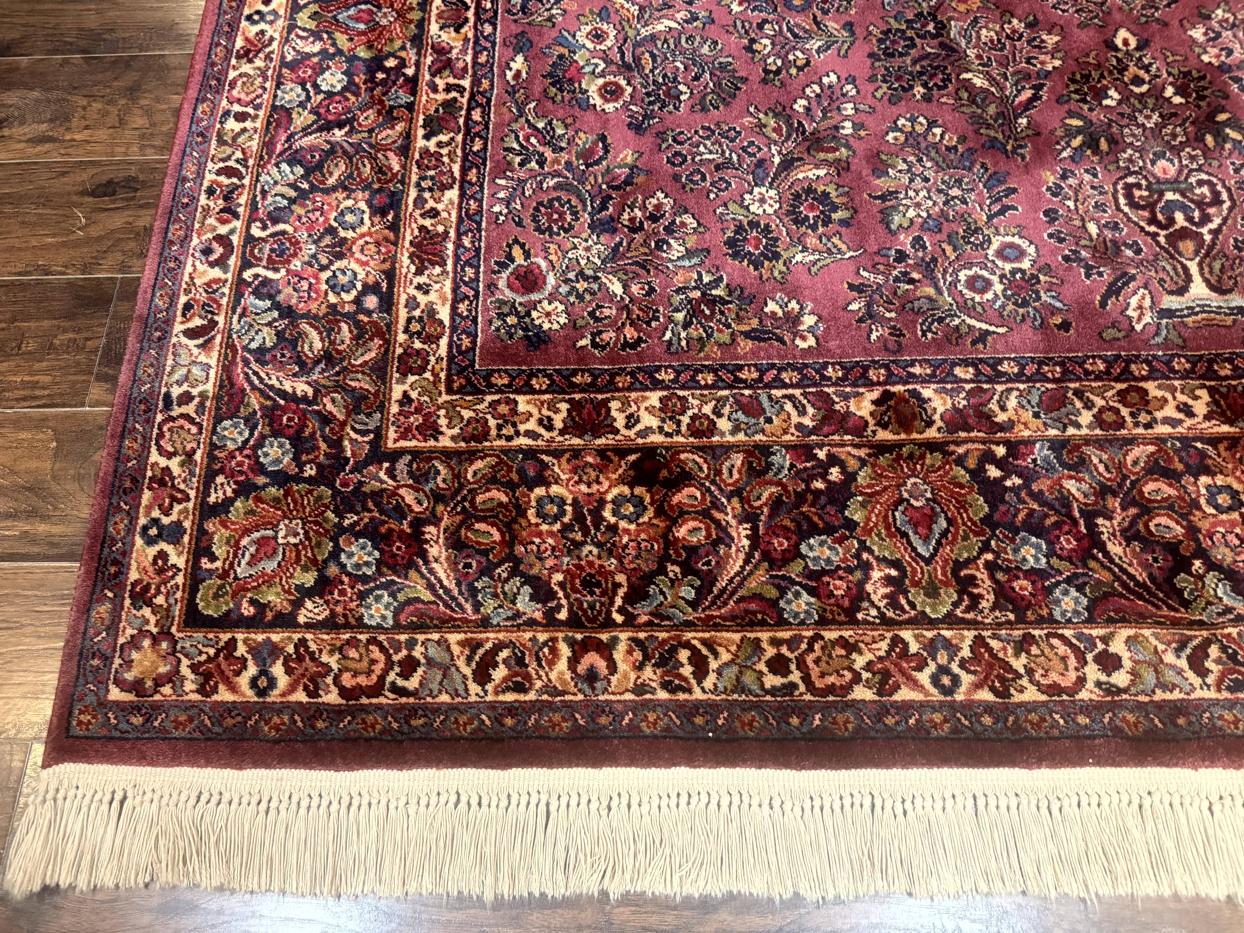 Karastan Rug 8.8 x 12 Sarouk #785, Original 700 Series, Wool Pile Karastan Carpet, Discontinued - Jewel Rugs