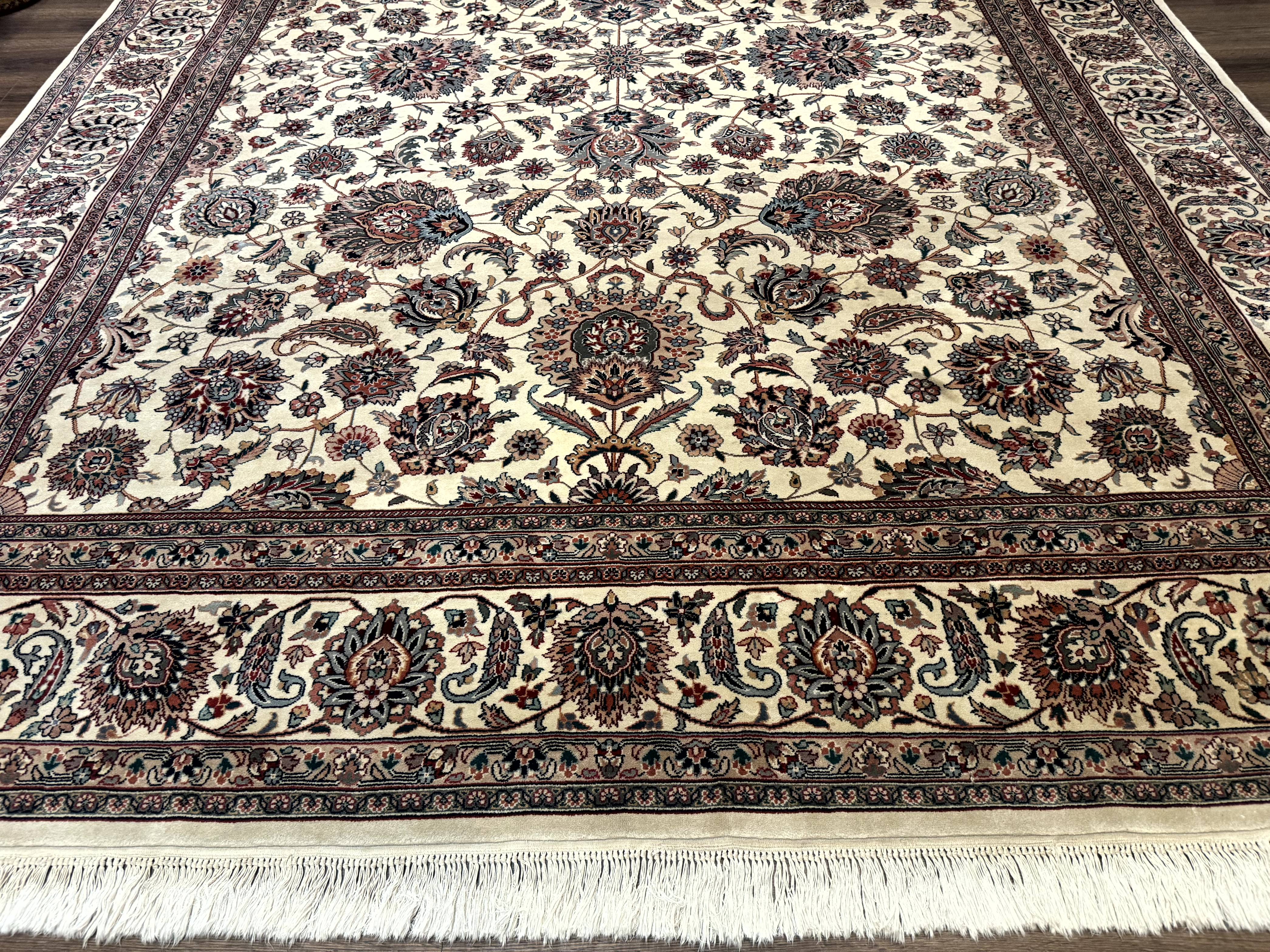 Pak Persian Rug 9x12, Allover Pattern, Fine Handmade Oriental Carpet - Jewel Rugs