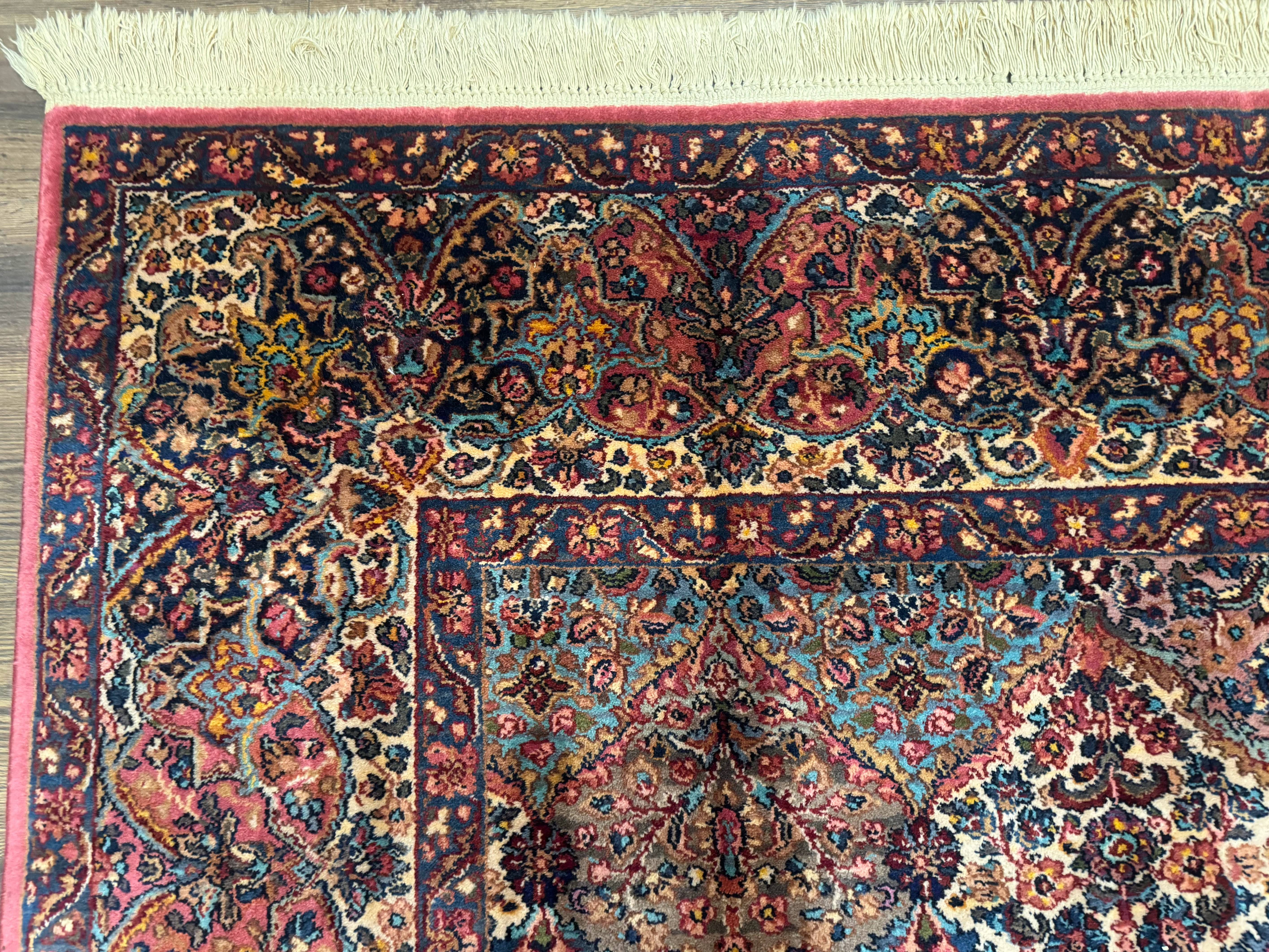 10x18 Karastan Multicolor Panel Kirman Rug #717, Palace Size Wool Discontinued Original 700 Series - Jewel Rugs