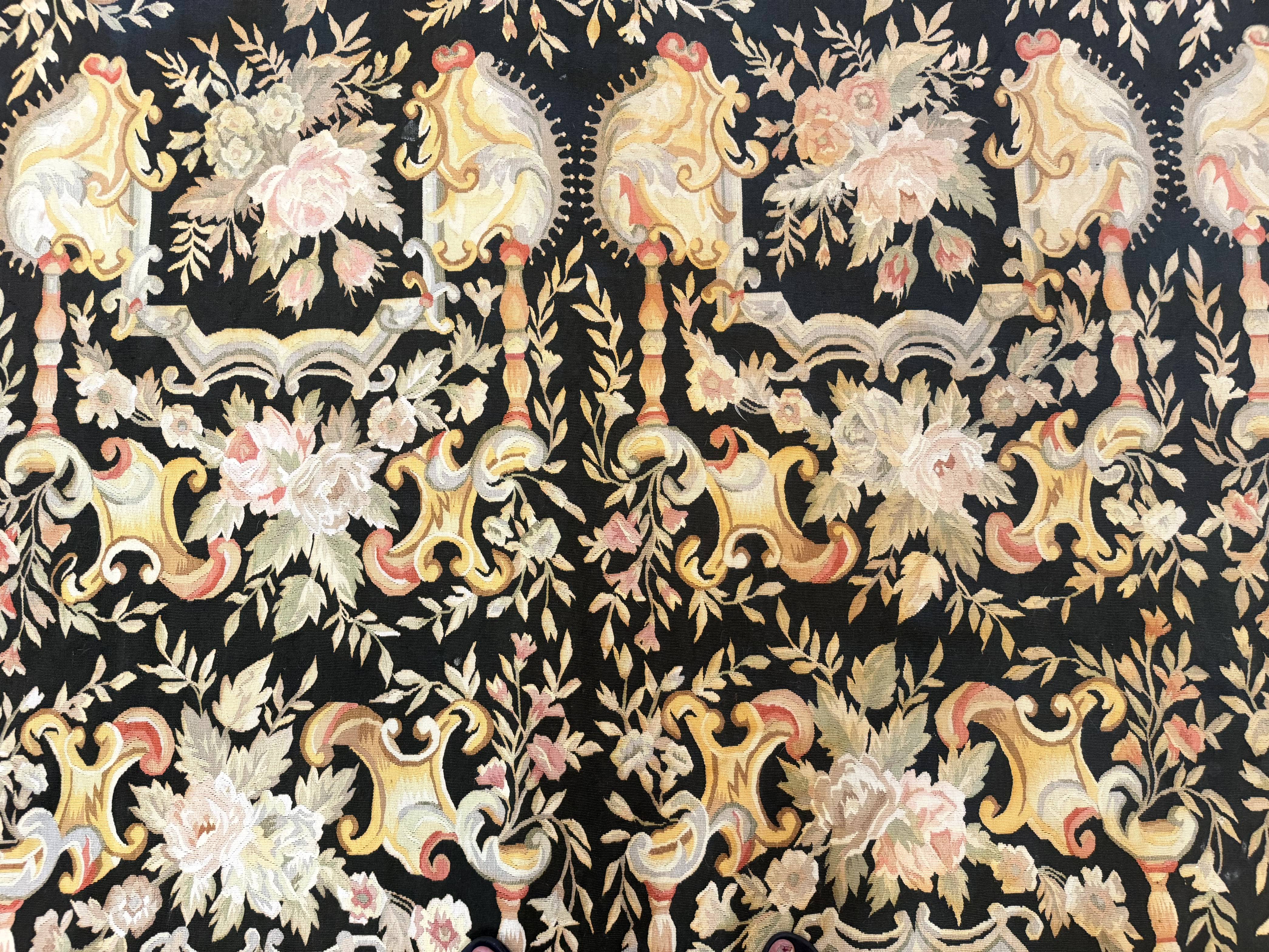 Palace Size Aubusson Rug 12x18 - Jewel Rugs