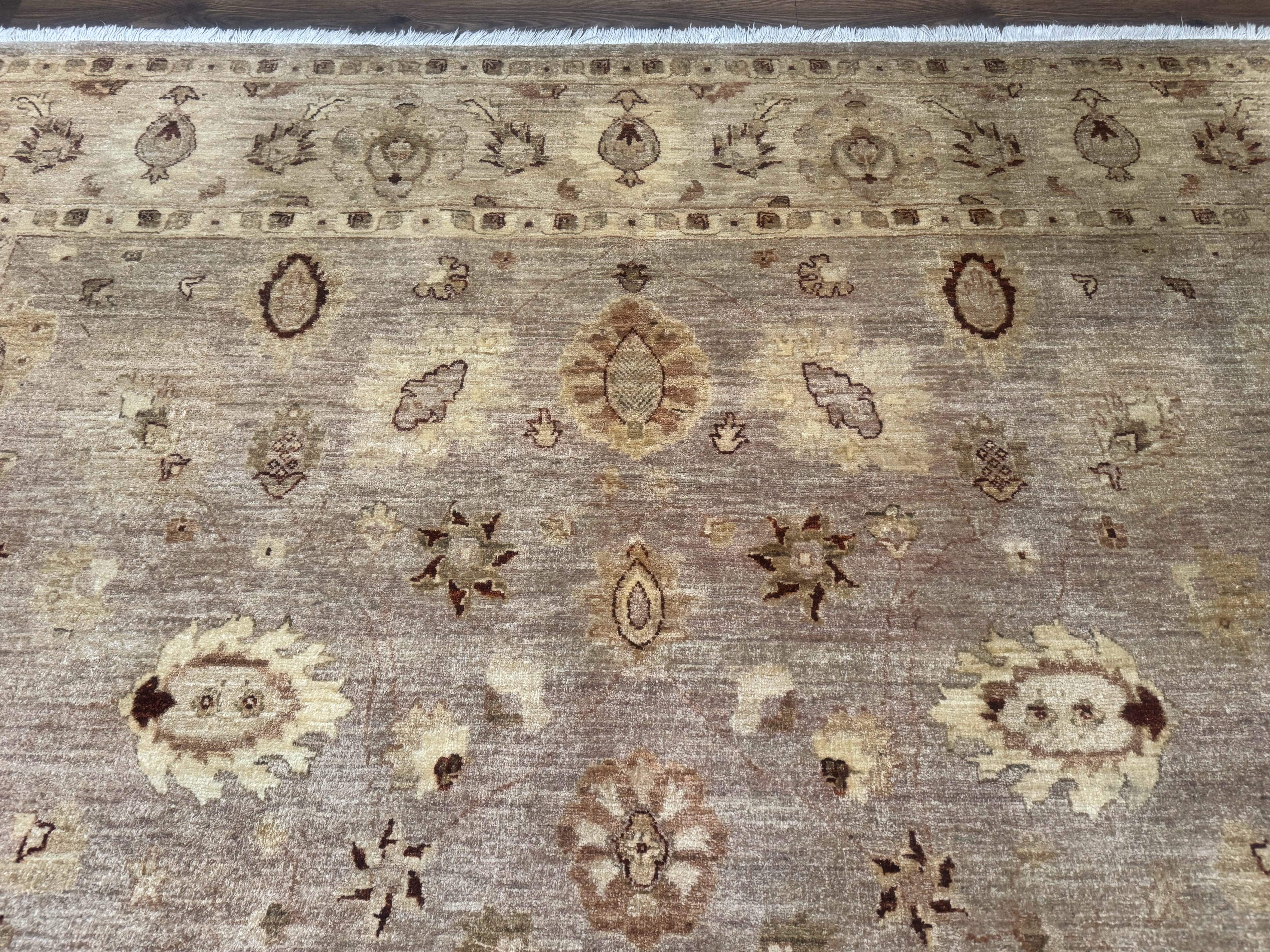 Pakistani Peshawar Rug 8x11, Indo Persian Mahal Carpet, Traditional Wool Oriental Rug - Jewel Rugs