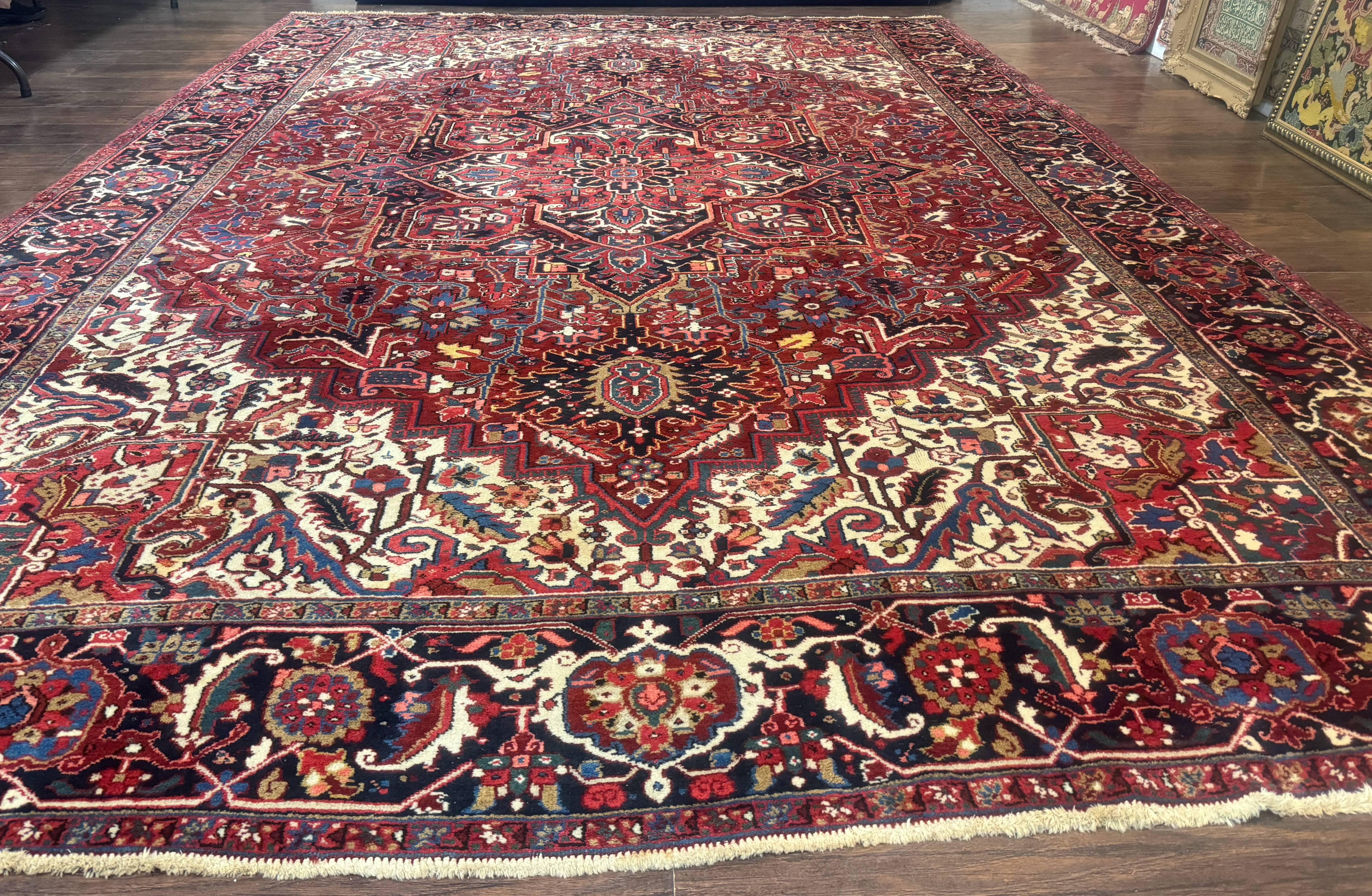 Persian Heriz Rug 10x14 - Jewel Rugs