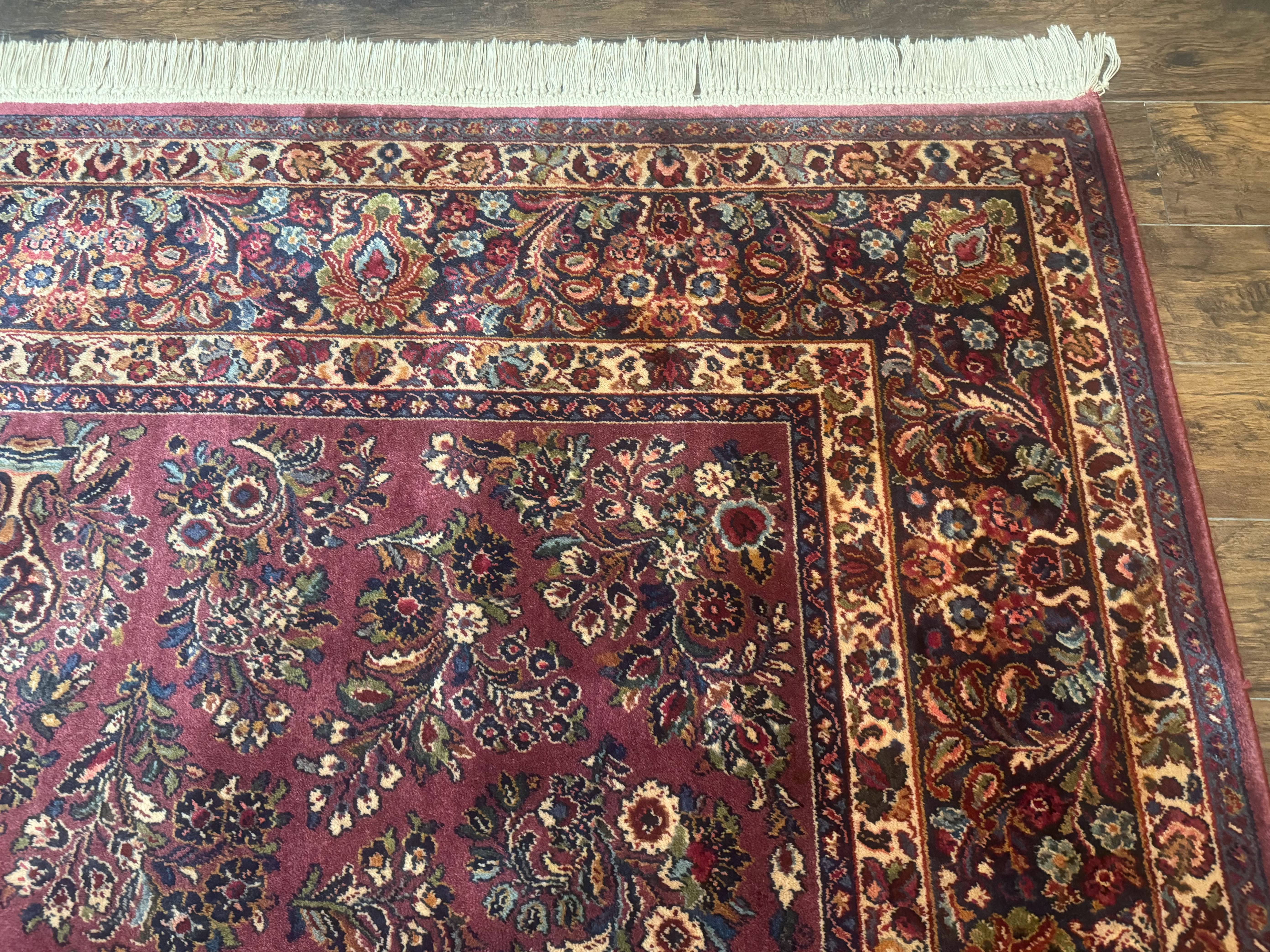 Karastan Rug 8.8 x 12 Sarouk #785, Original 700 Series, Wool Pile Karastan Carpet, Discontinued - Jewel Rugs