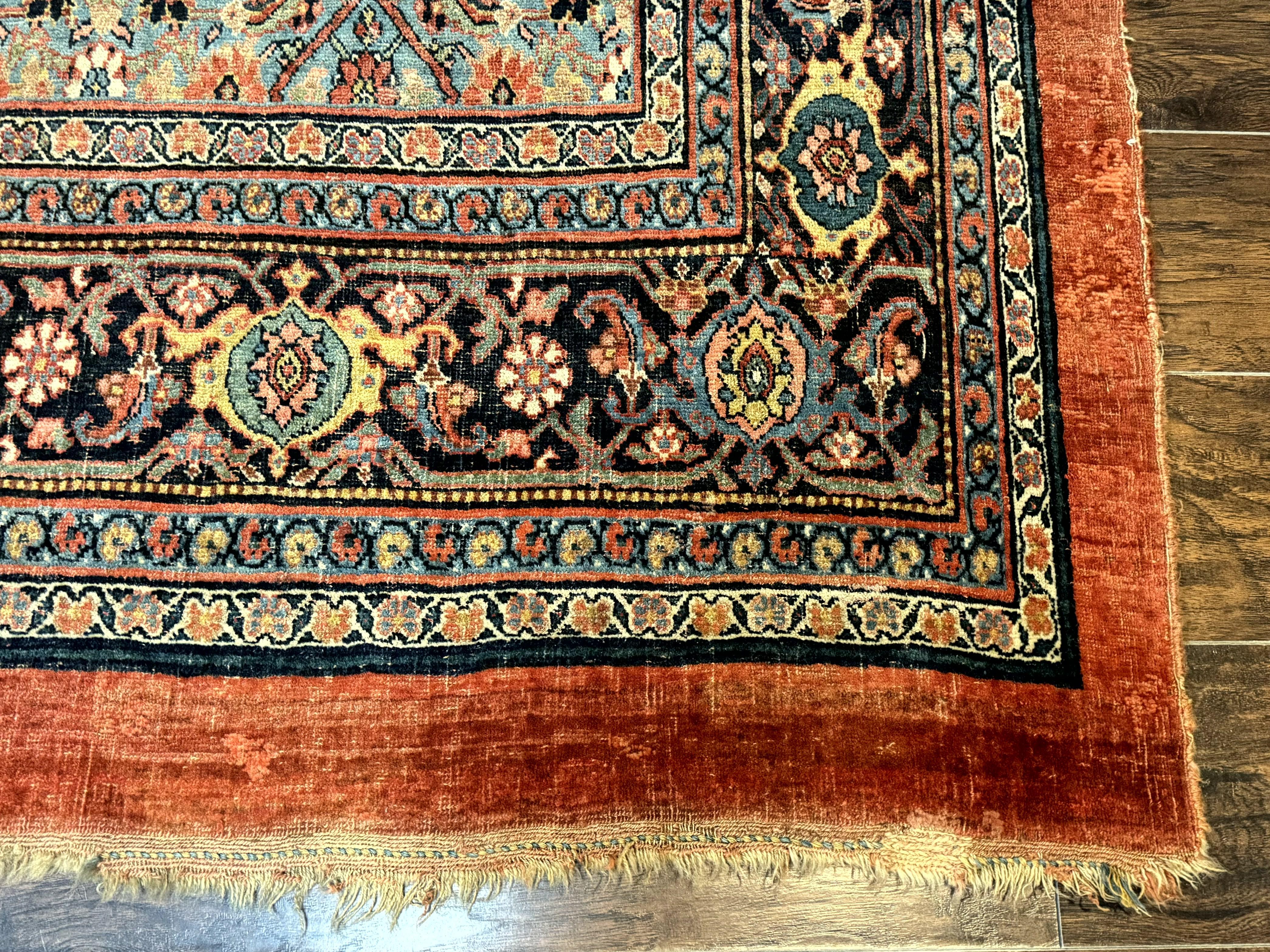 Antique Persian Bijar Rug 7x15 - Jewel Rugs