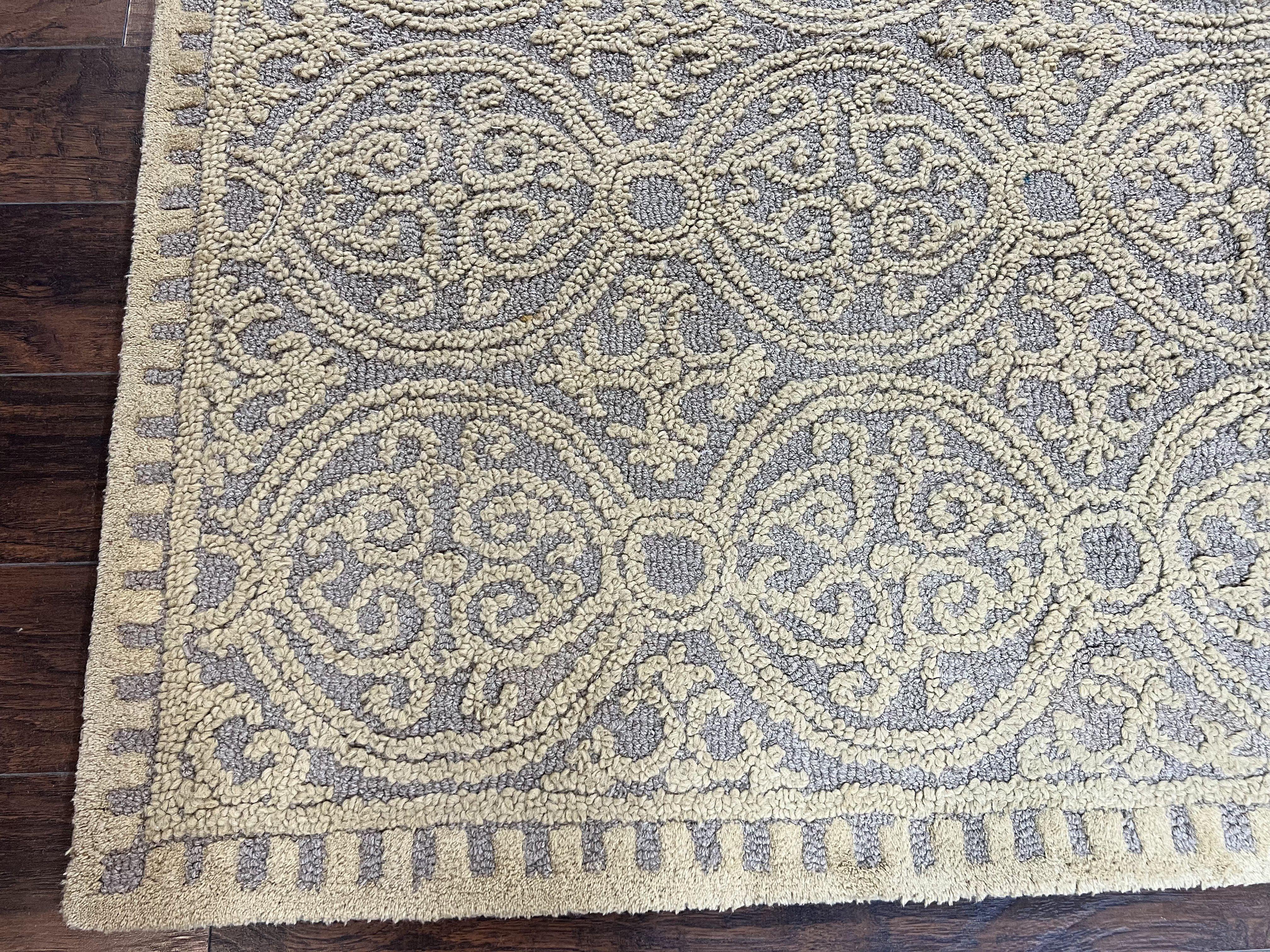 Safavieh Rug 8x10, Cambridge Rug, Wool Hand Tufted Carpet, Modern Room Sized Wool Pile Area Rug - Jewel Rugs