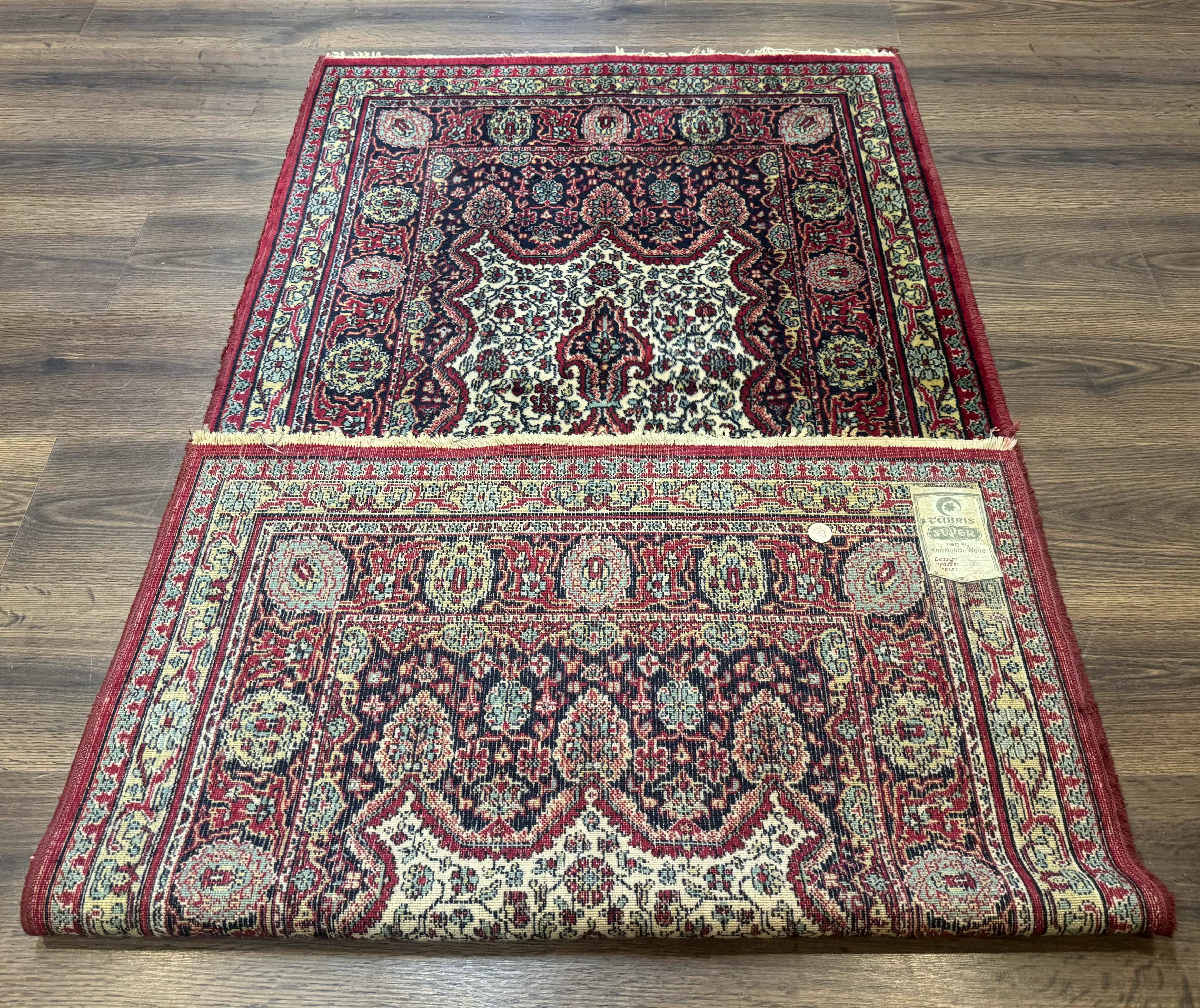 Antique Persian Design Rug 3x6, Oriental Carpet, Power Loomed - Jewel Rugs