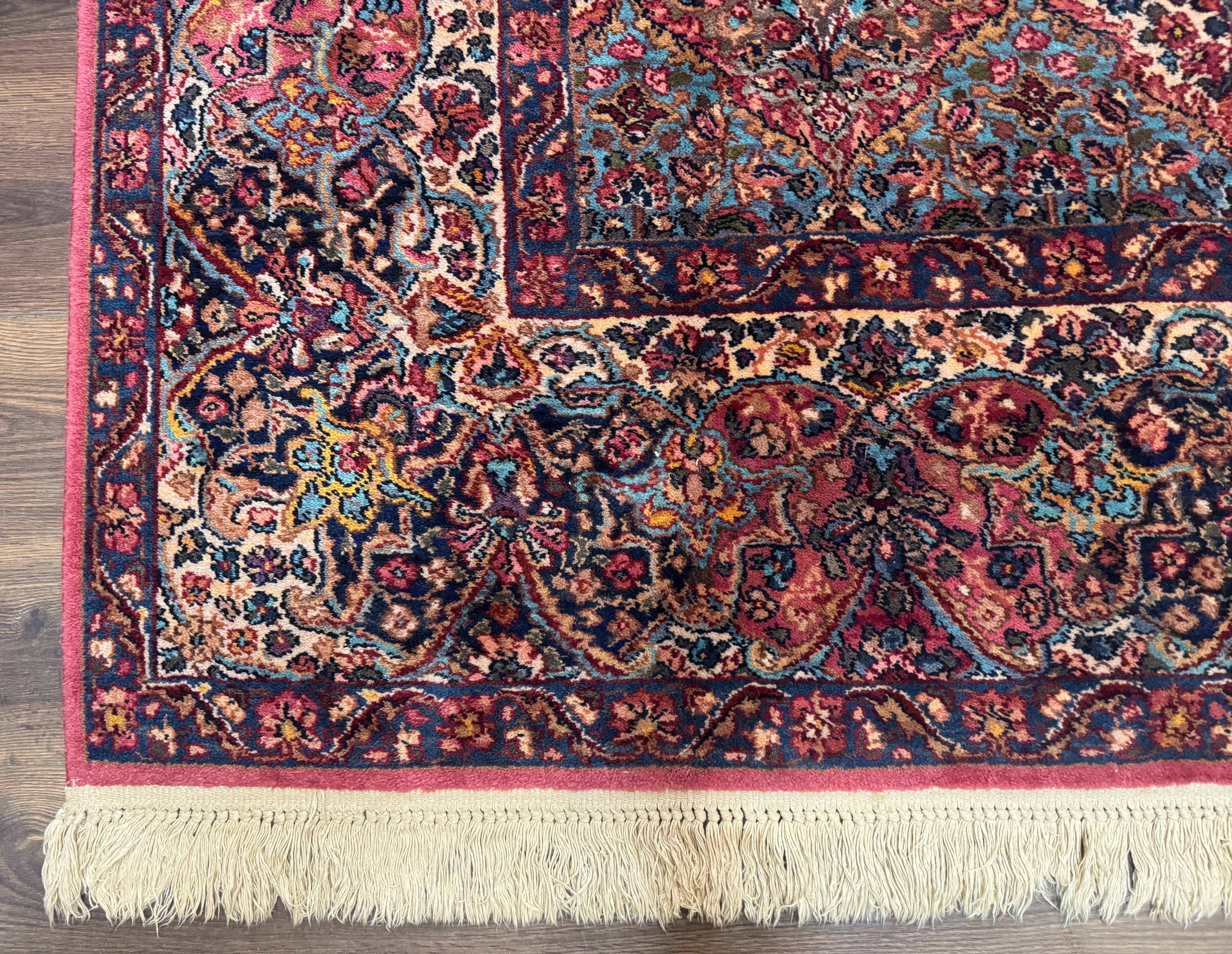 10x18 Karastan Multicolor Panel Kirman Rug #717, Palace Size Wool Discontinued Original 700 Series - Jewel Rugs