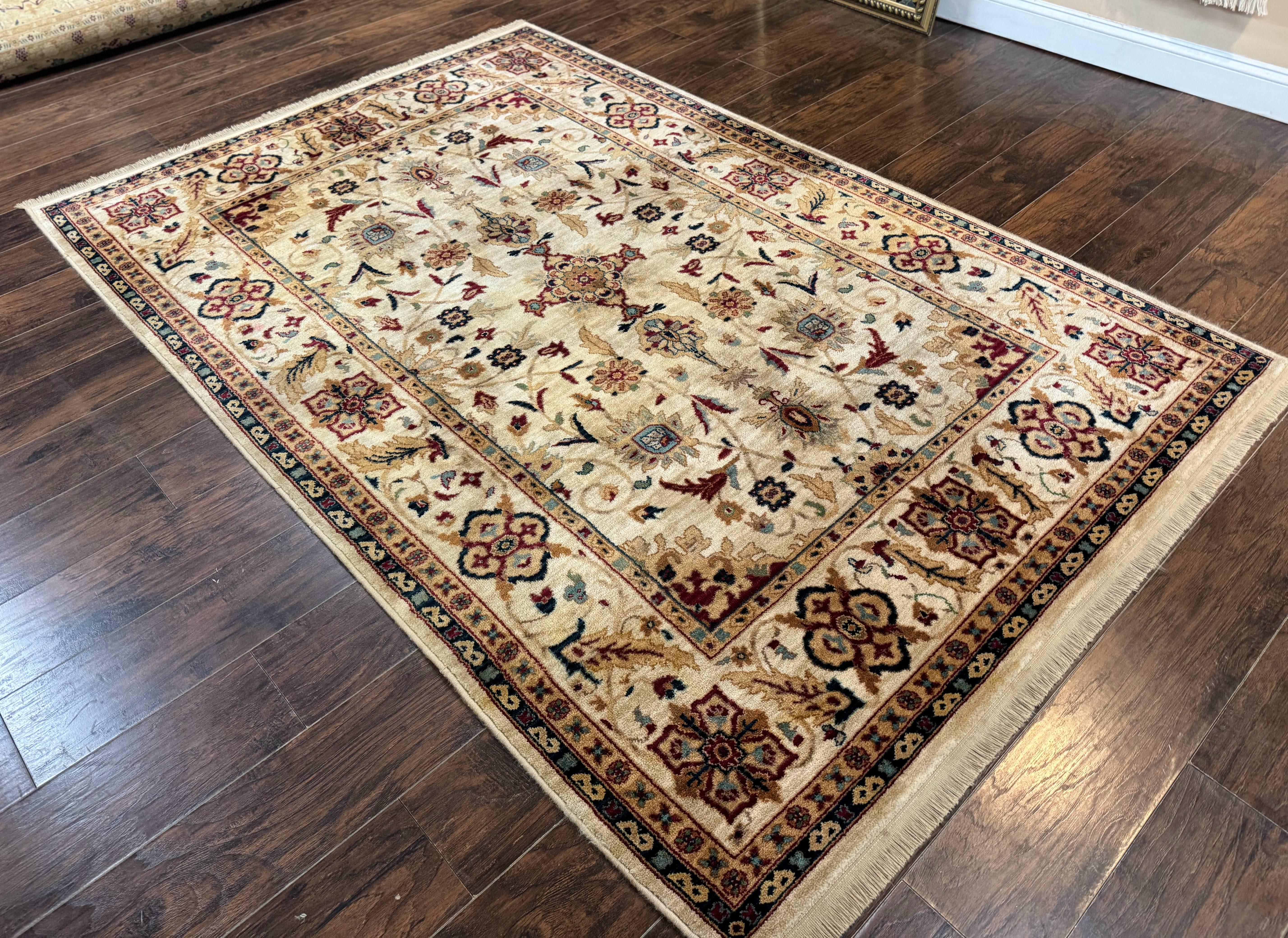 Karastan Rug 5.9 x 8.6, Karastan Traditions Amritsar Pattern Design 510, New Zealand Wool, Karastan Area Rug - Jewel Rugs