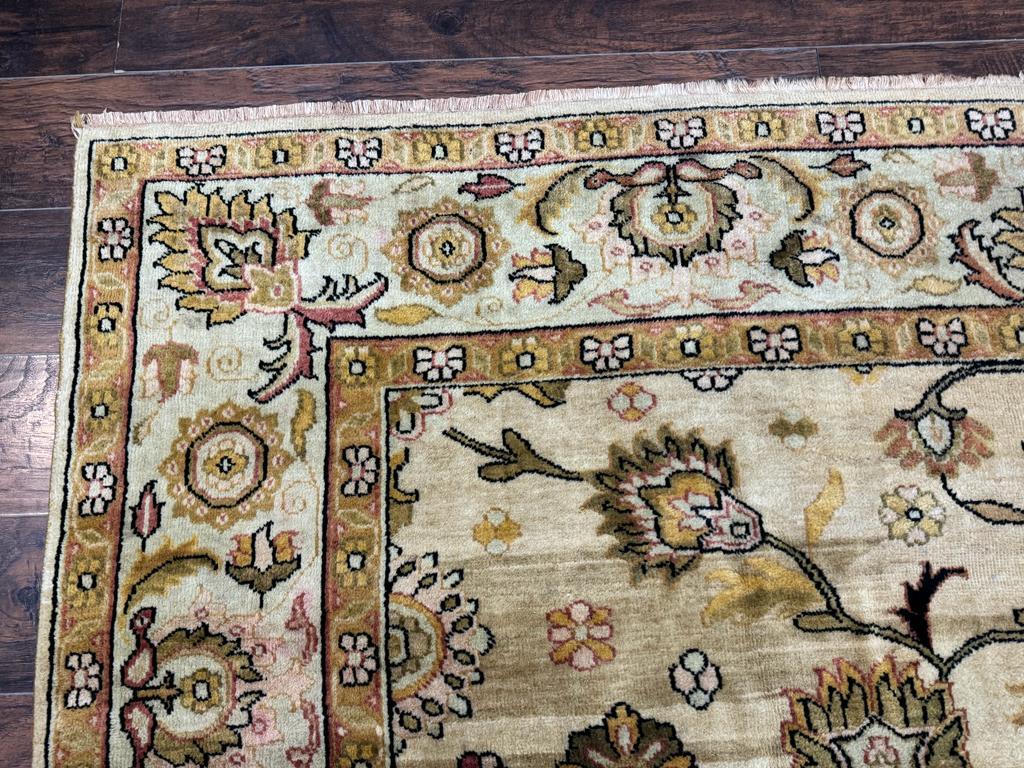 Turkish Oushak Rug 8x10, Vintage Wool Carpet - Jewel Rugs