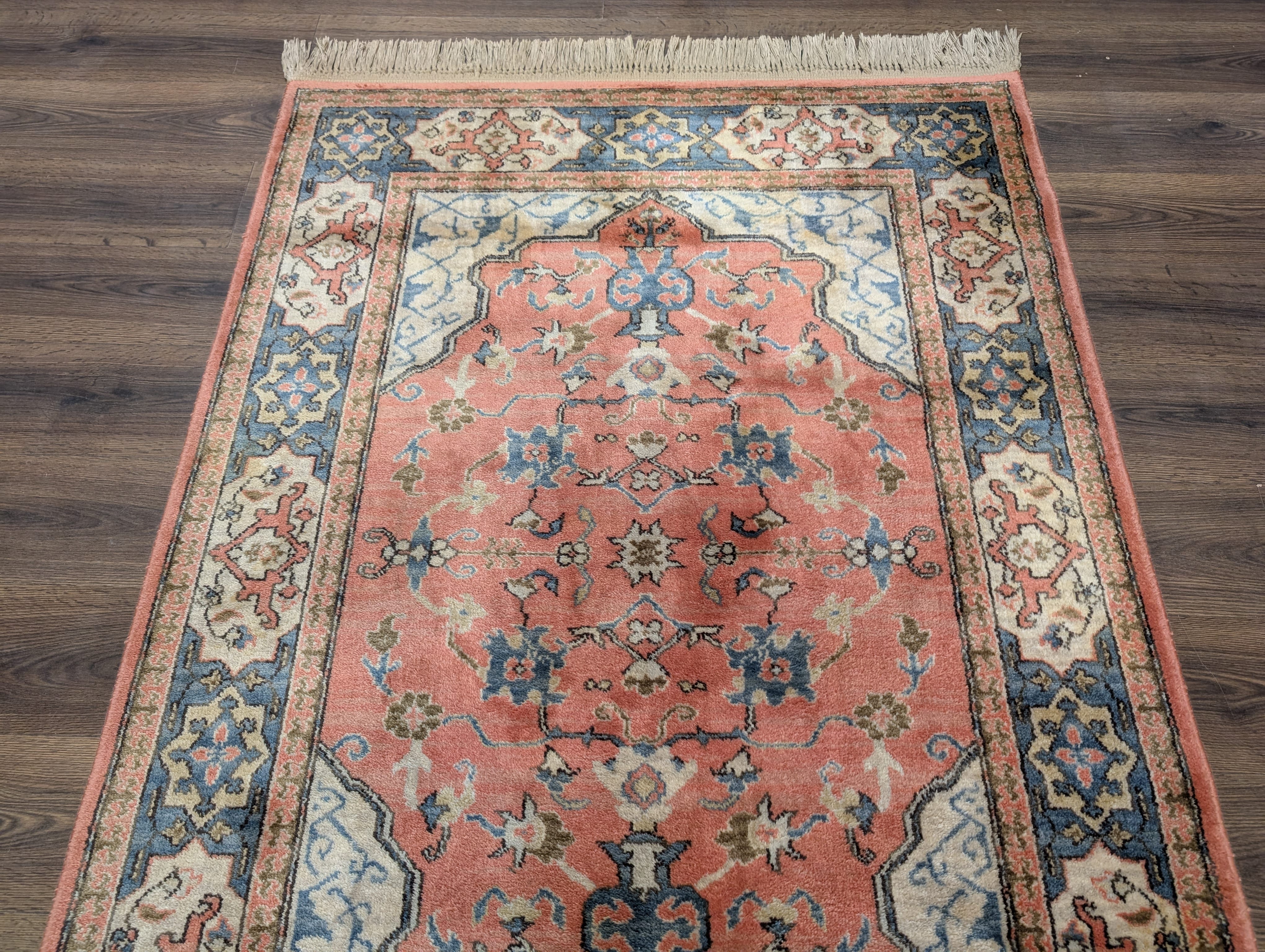 Karastan Rug 4x6, Bergmama #737, Wool, Vintage - Jewel Rugs