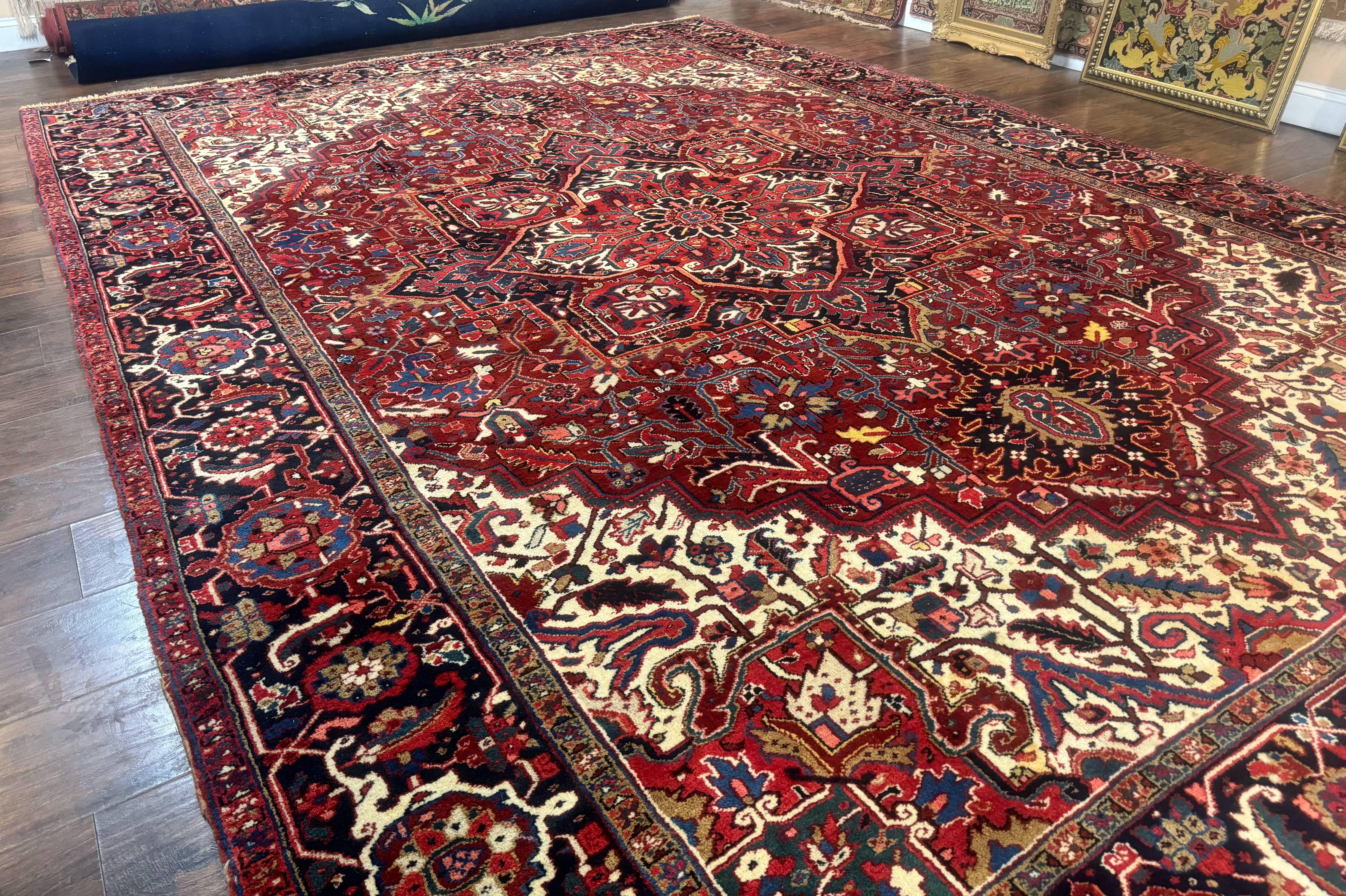 Persian Heriz Rug 10x14 - Jewel Rugs