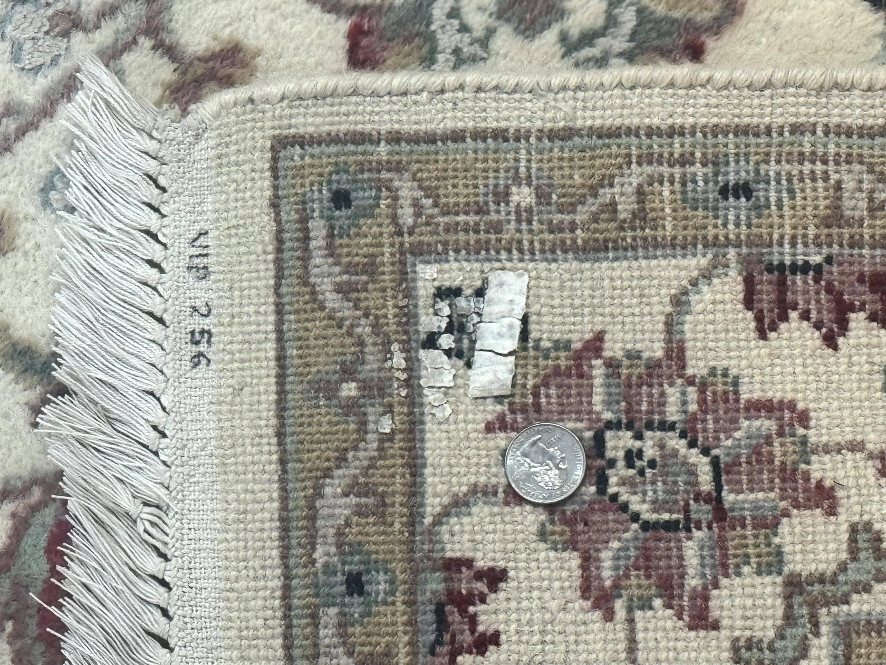 Indo Persian Rug 4x6, Floral Design, Wool Handmade Area Rug - Jewel Rugs