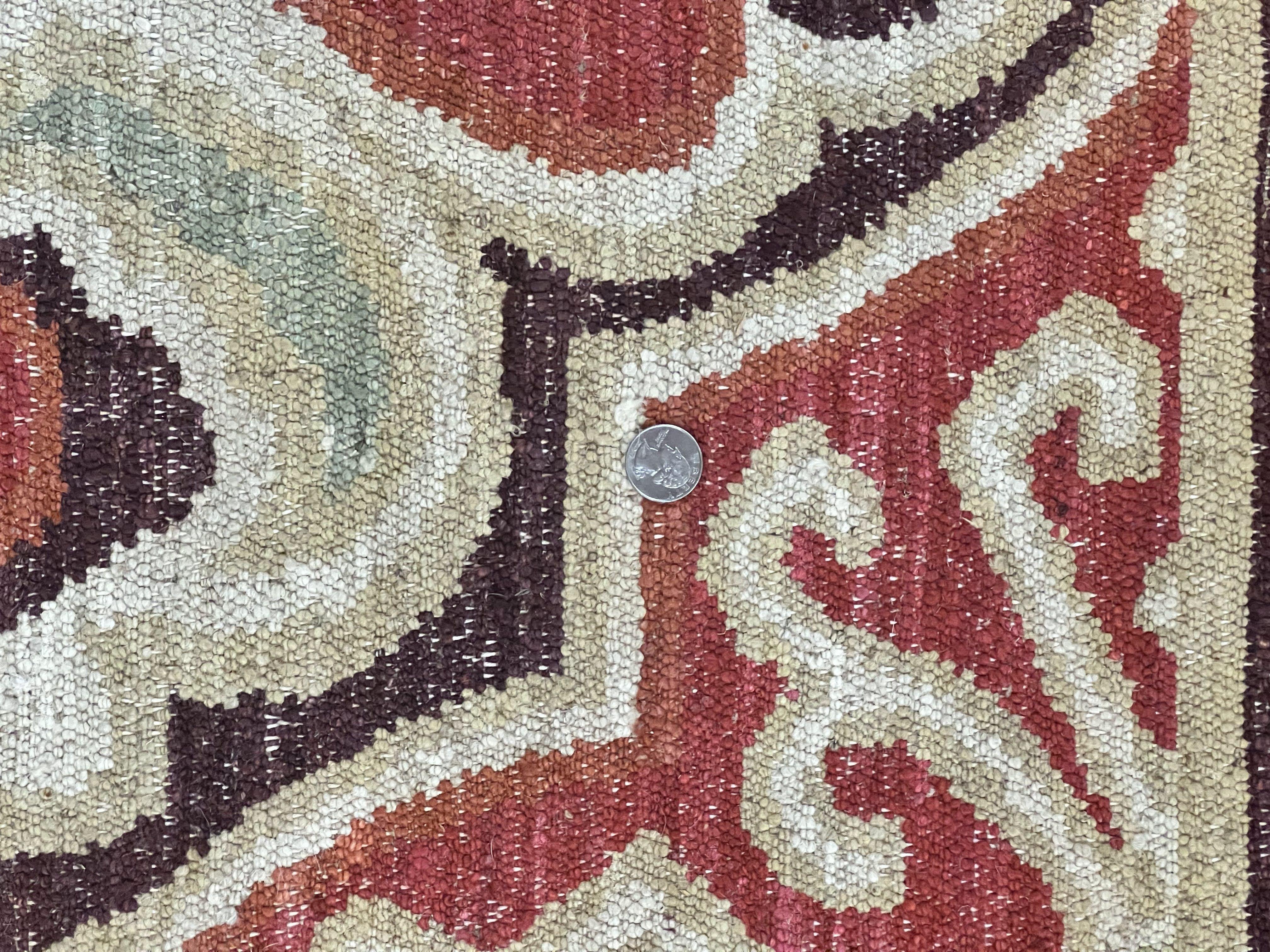 Portuguese Rug 9x12, Vintage Carpet, Handmade Wool Rug - Jewel Rugs