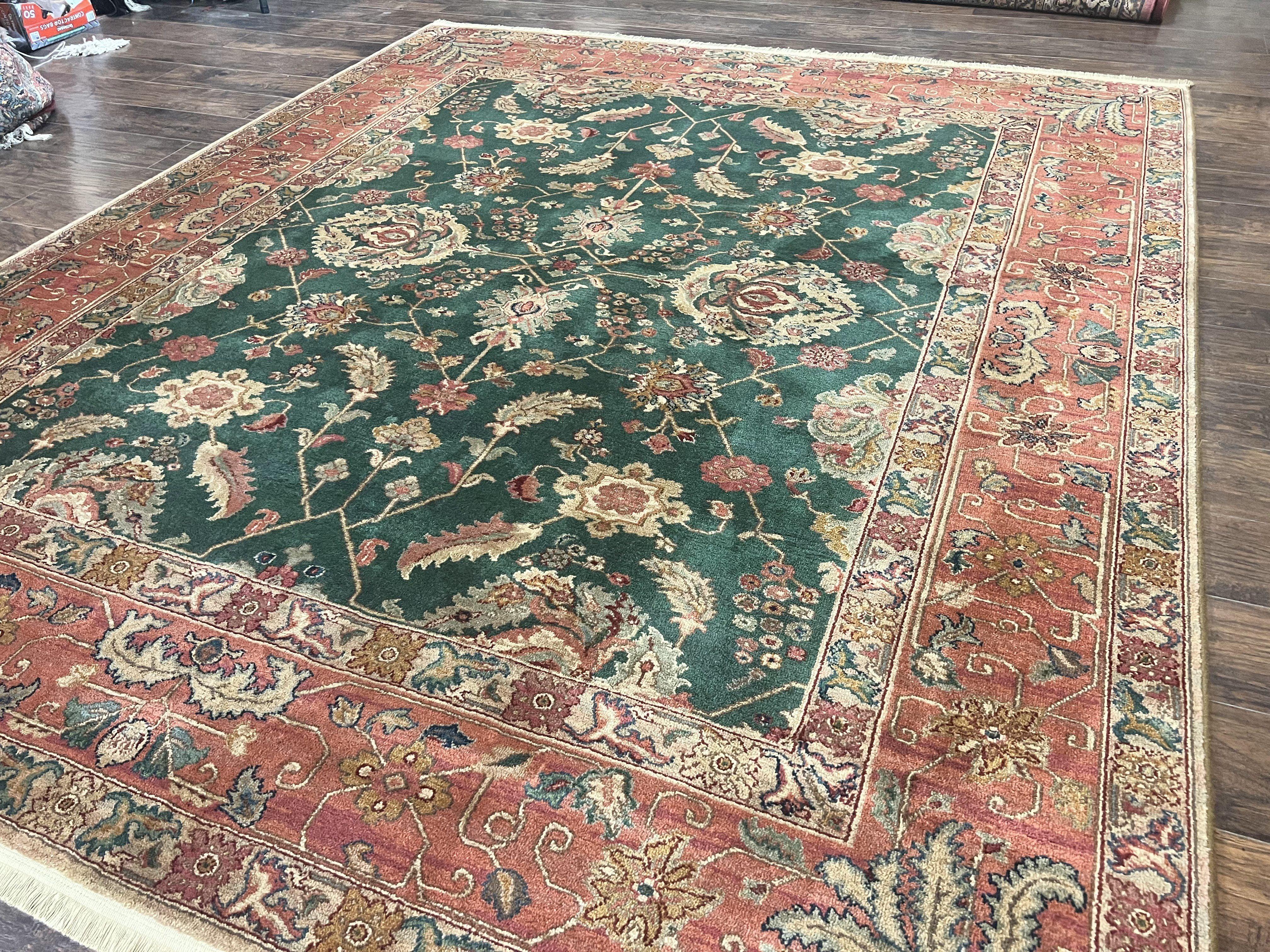 Karastan Rug 8.8 x 10 Samovar Teawash Agra #900-905, Vintage Wool Karastan Area Rug - Jewel Rugs